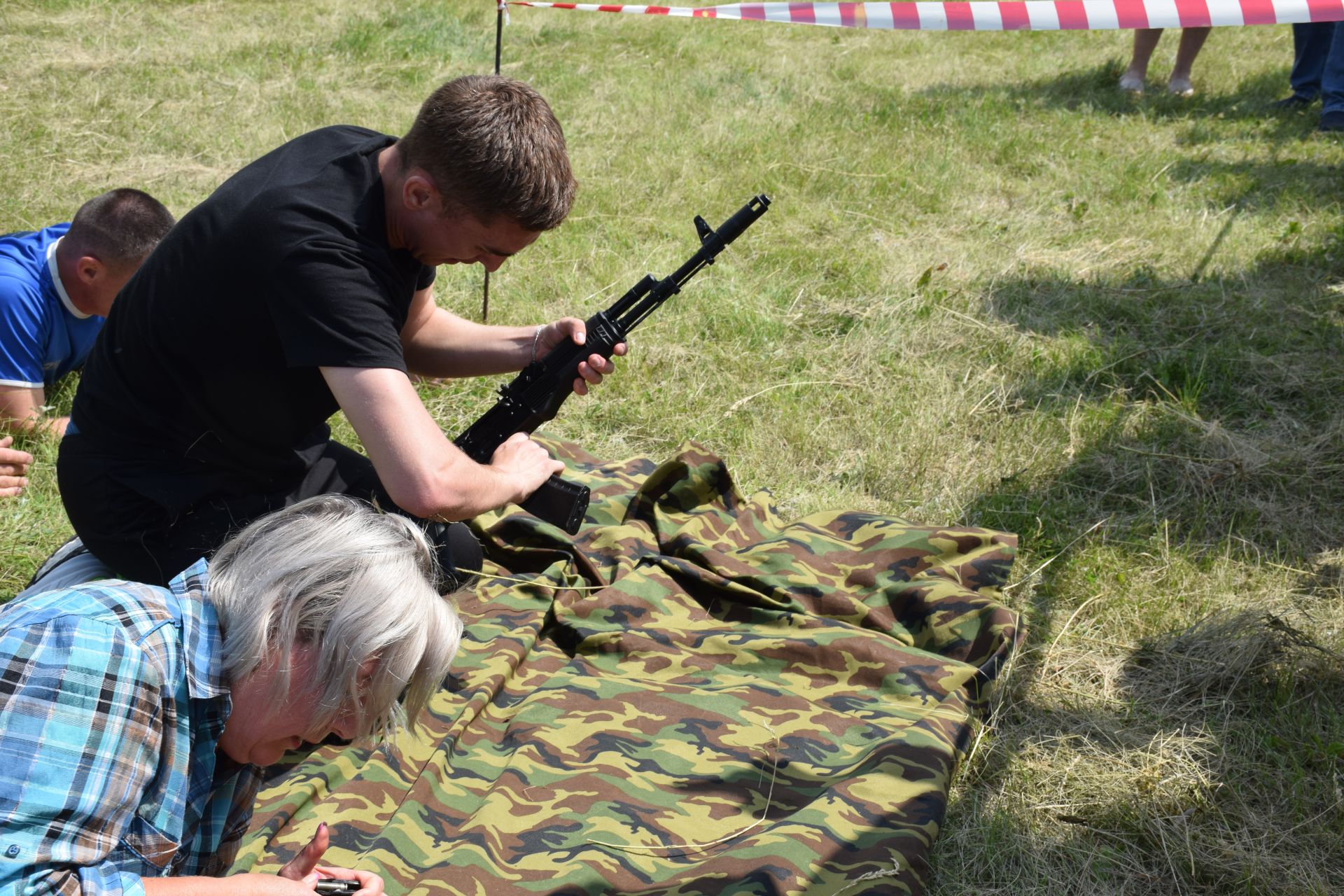 «Тропа мужества» и трофеи СВО: патриотическая площадка фонда «Все для Победы Нурлат» стала центром притяжения на Сабантуе