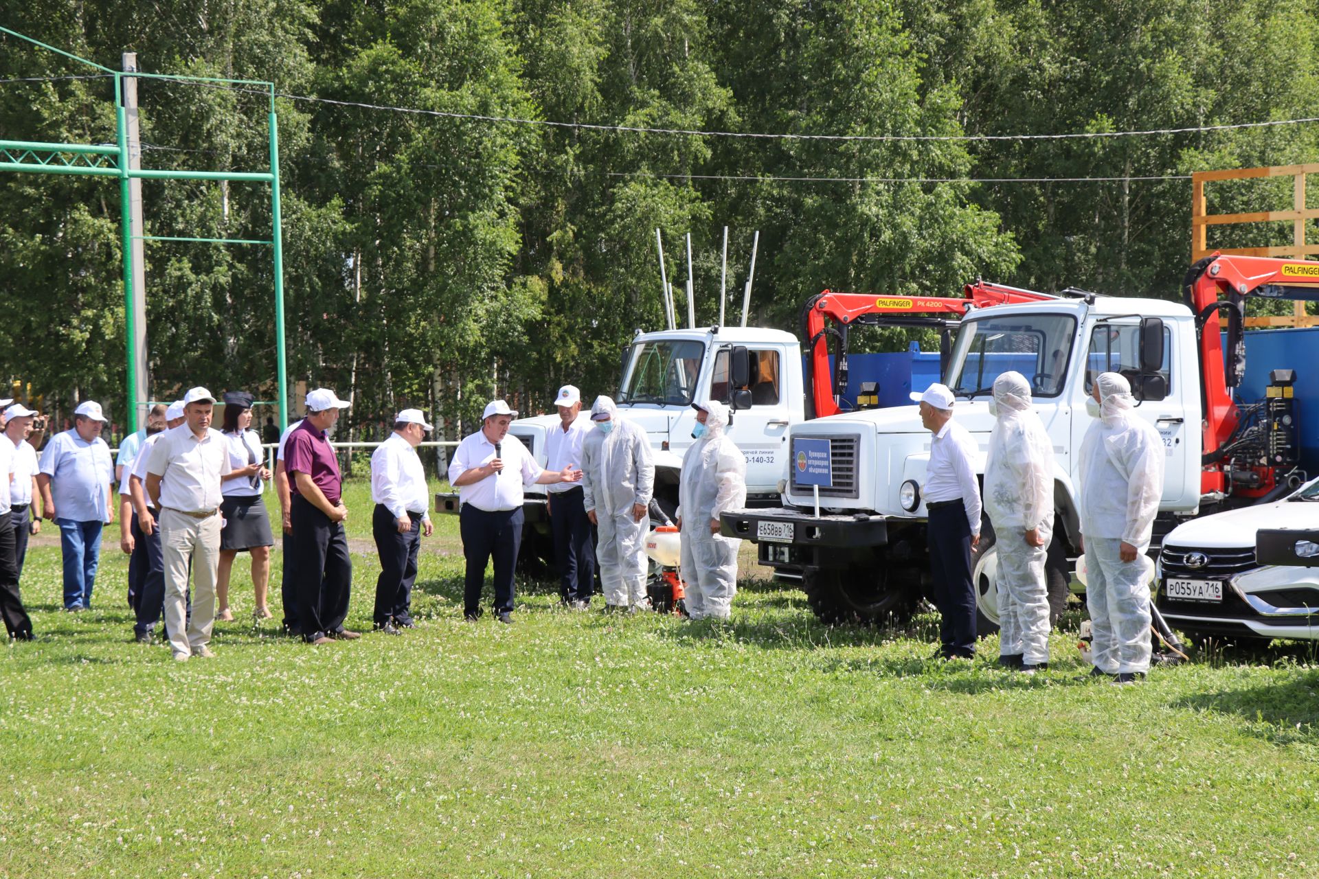 В Нурлате прошли Межрегиональные командно-штабные учения по ликвидации очага чумы мелких жвачных животных