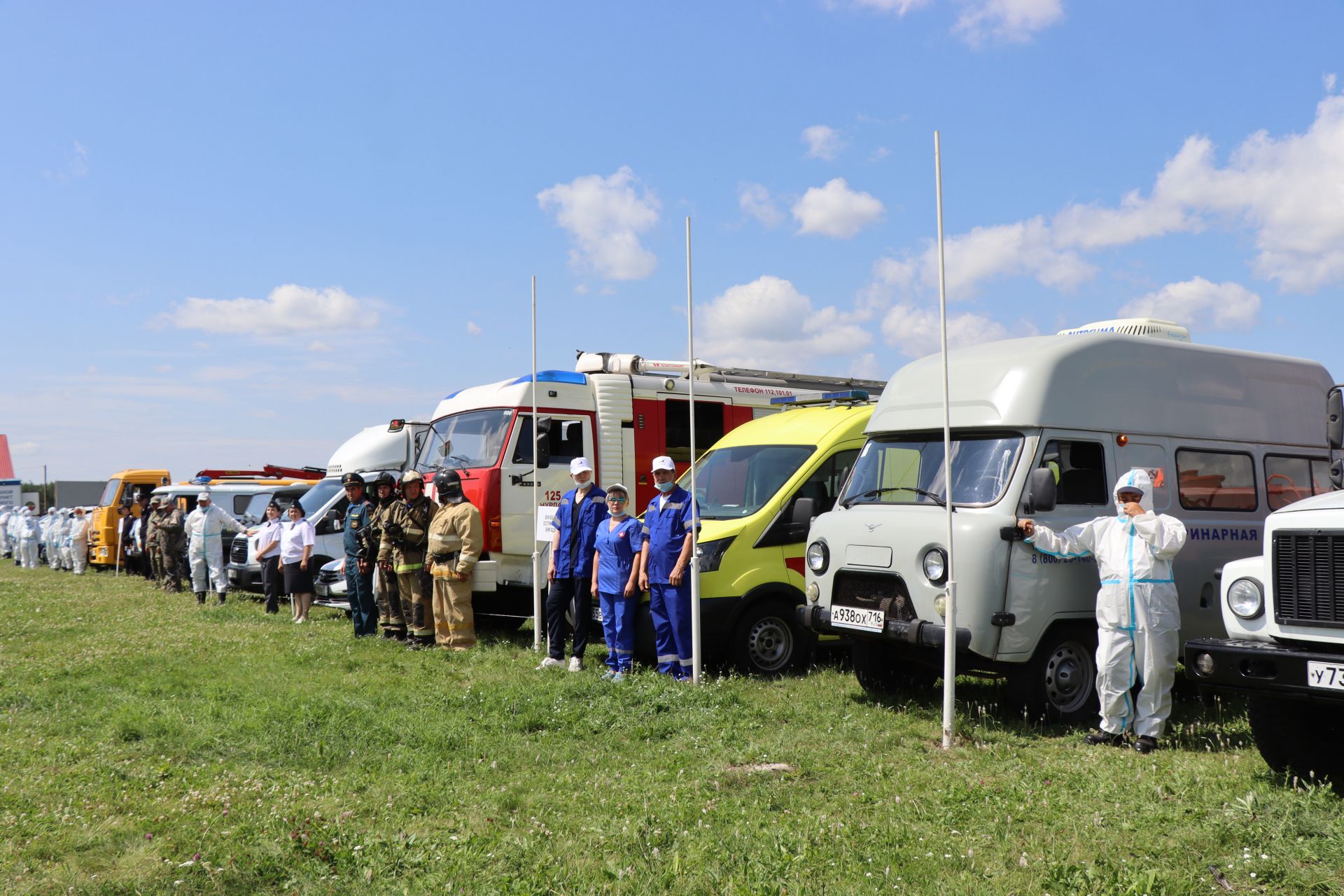В Нурлате прошли Межрегиональные командно-штабные учения по ликвидации очага чумы мелких жвачных животных