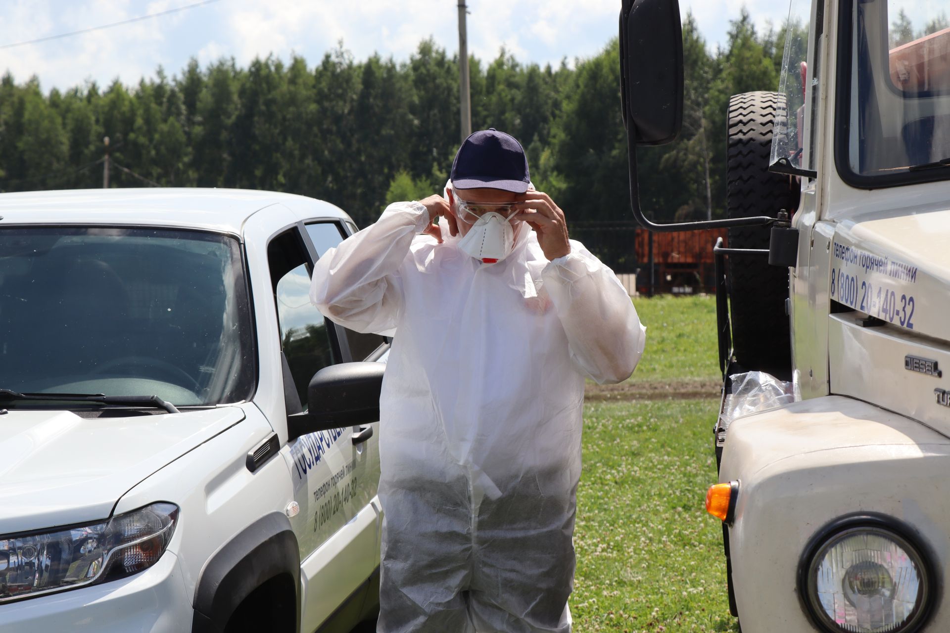 В Нурлате прошли Межрегиональные командно-штабные учения по ликвидации очага чумы мелких жвачных животных