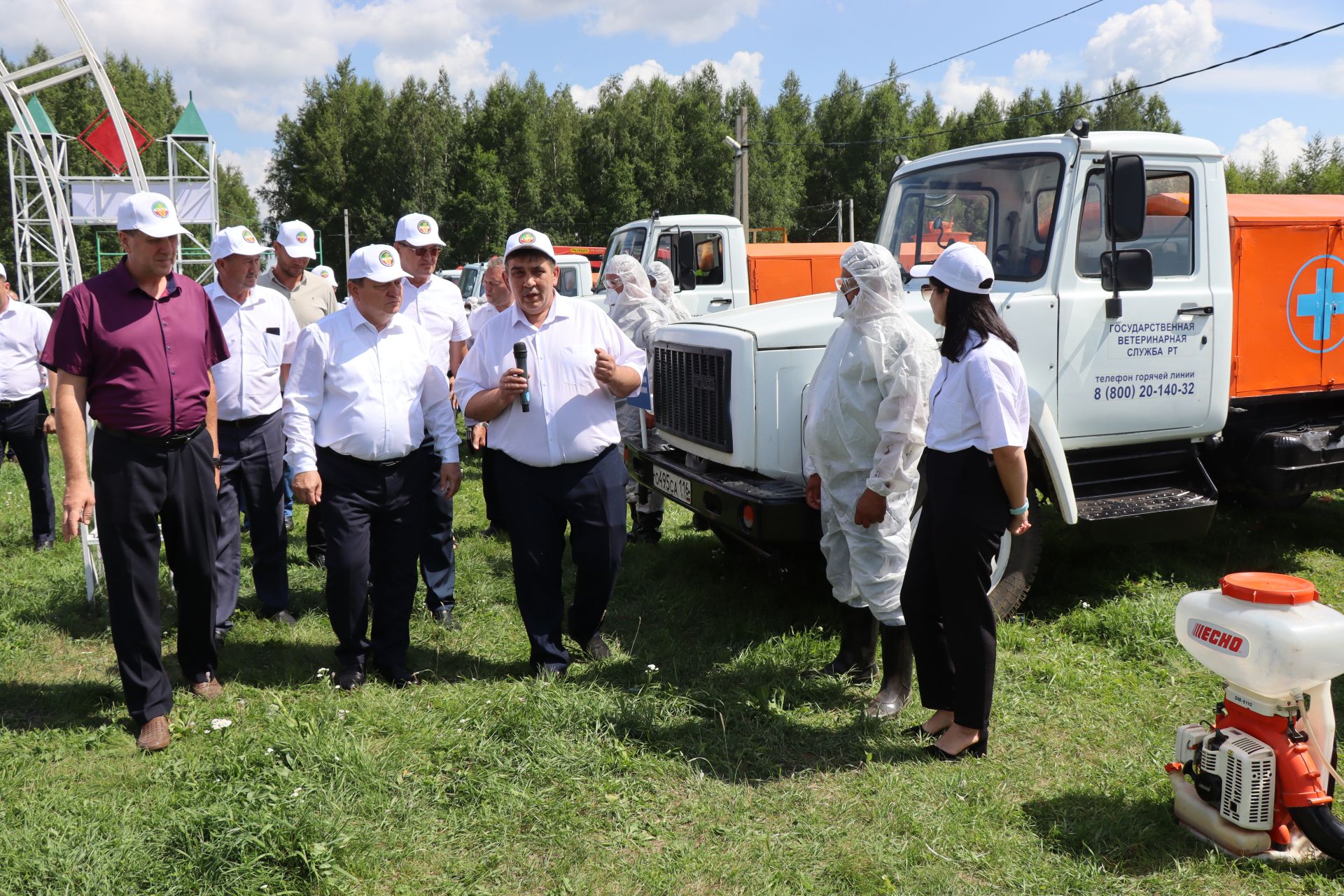 В Нурлате прошли Межрегиональные командно-штабные учения по ликвидации очага чумы мелких жвачных животных
