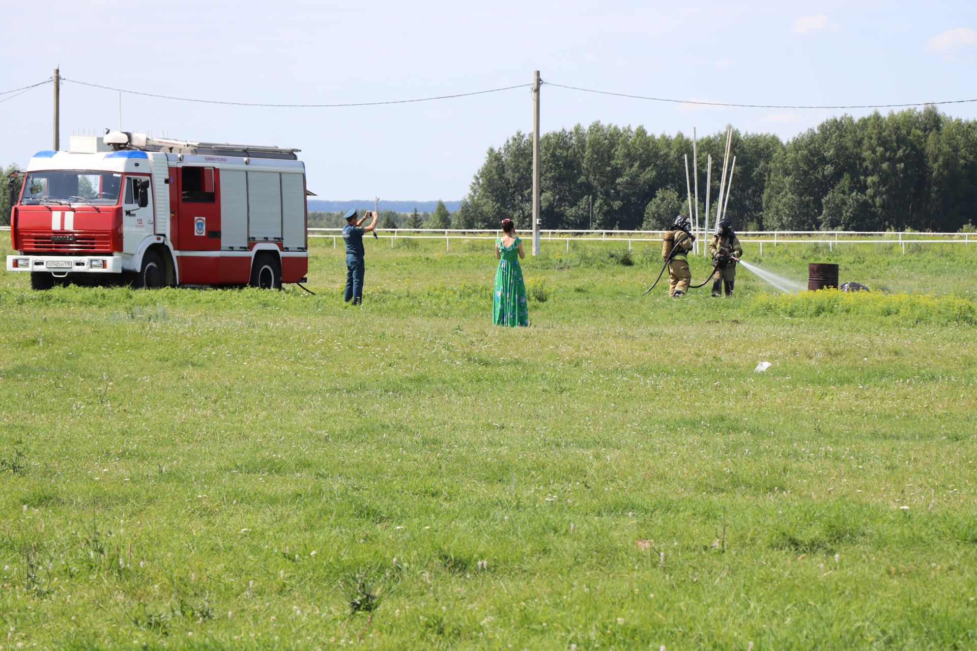 В Нурлате прошли Межрегиональные командно-штабные учения по ликвидации очага чумы мелких жвачных животных