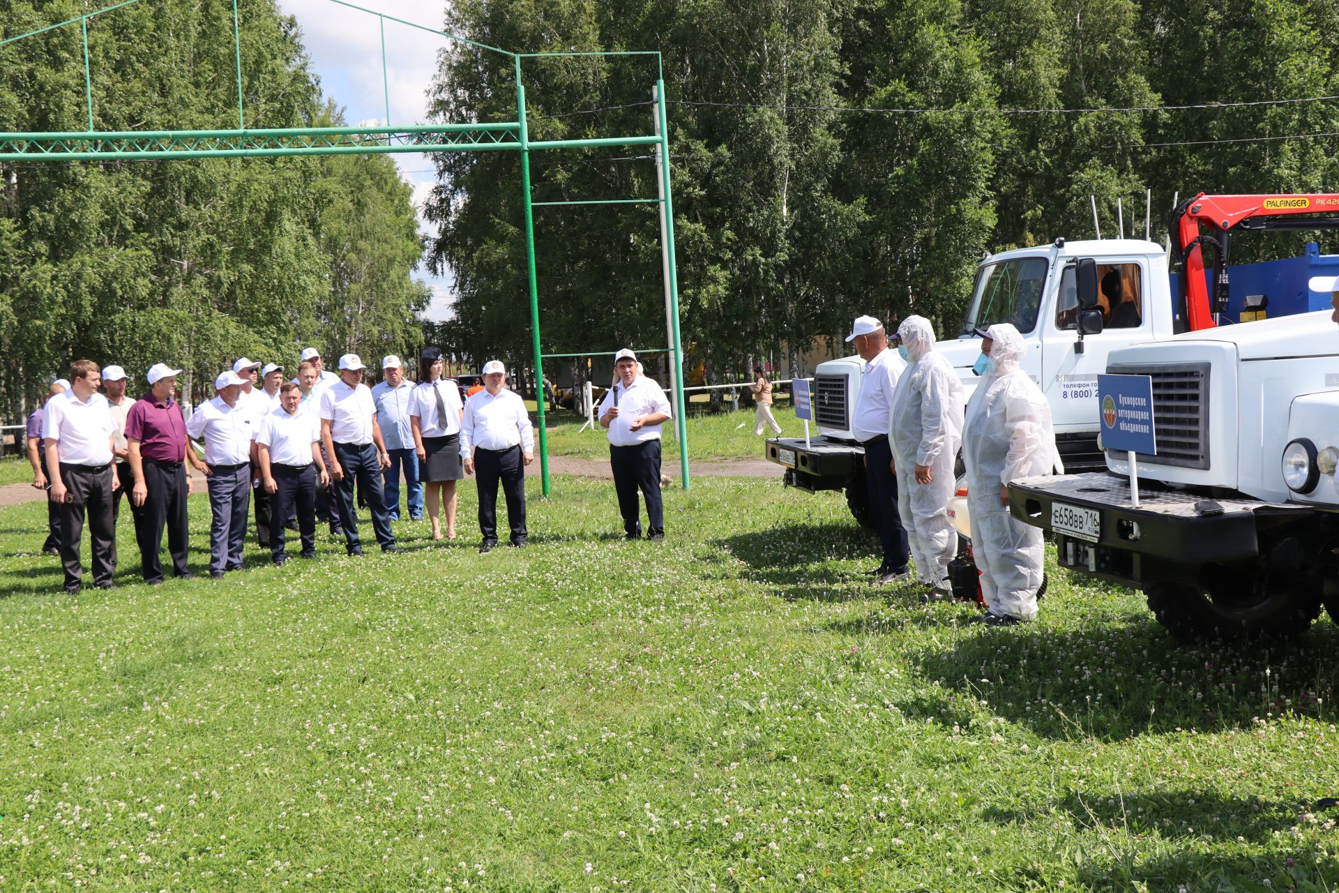 В Нурлате прошли Межрегиональные командно-штабные учения по ликвидации очага чумы мелких жвачных животных