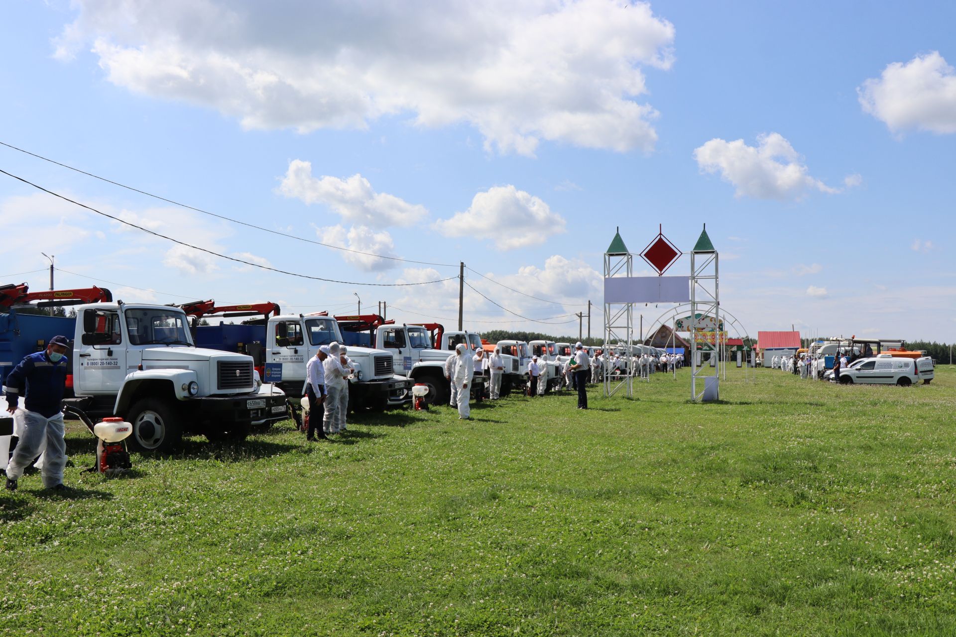 В Нурлате прошли Межрегиональные командно-штабные учения по ликвидации очага чумы мелких жвачных животных