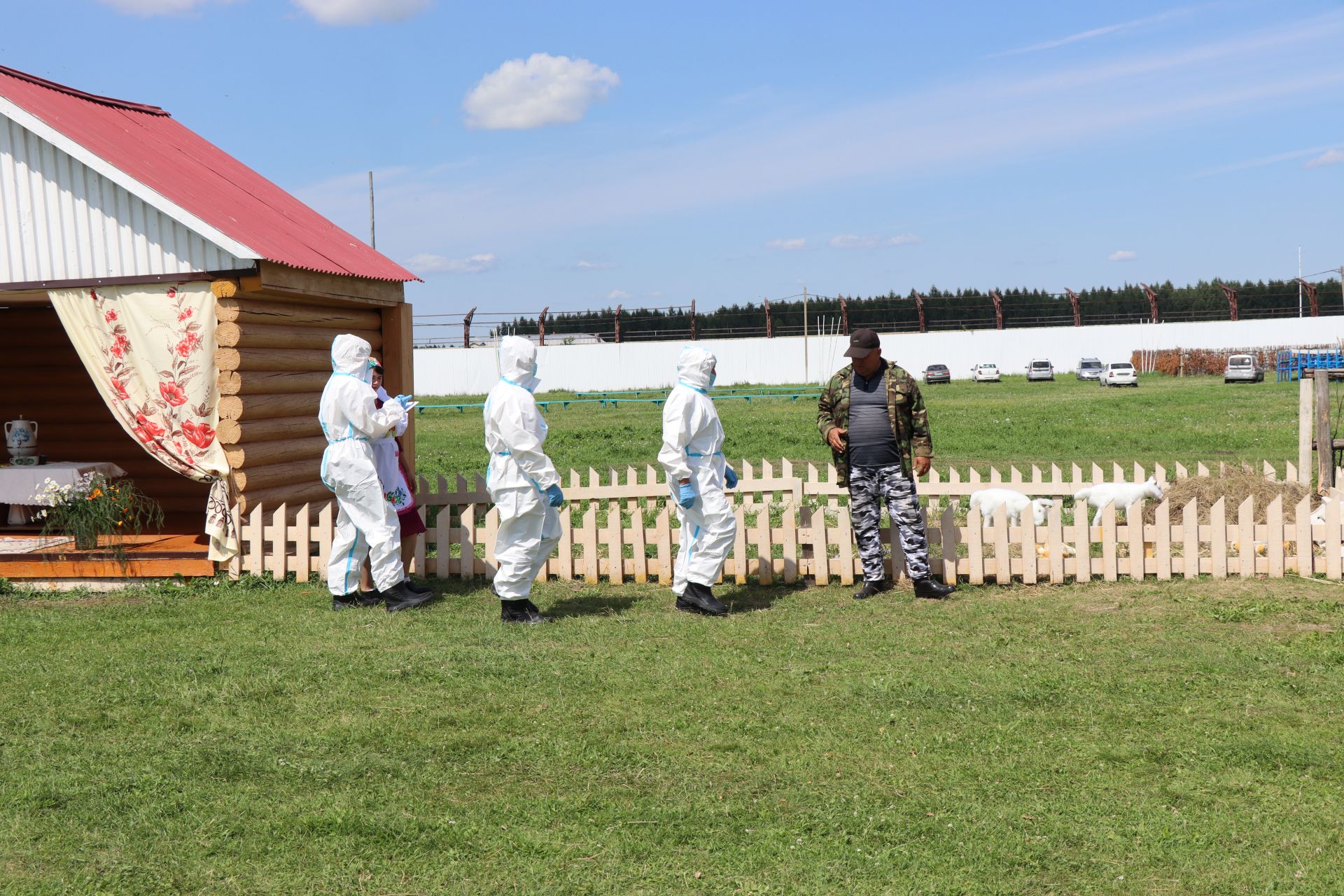 В Нурлате прошли Межрегиональные командно-штабные учения по ликвидации очага чумы мелких жвачных животных