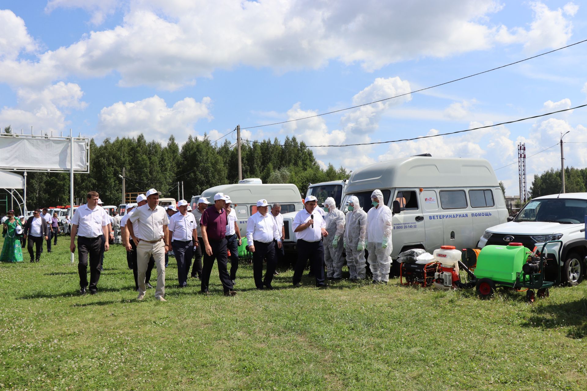 В Нурлате прошли Межрегиональные командно-штабные учения по ликвидации очага чумы мелких жвачных животных