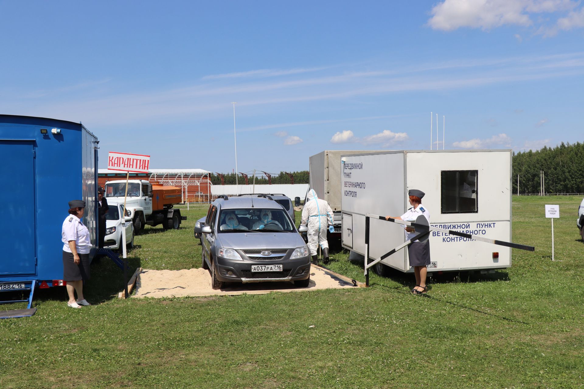 В Нурлате прошли Межрегиональные командно-штабные учения по ликвидации очага чумы мелких жвачных животных