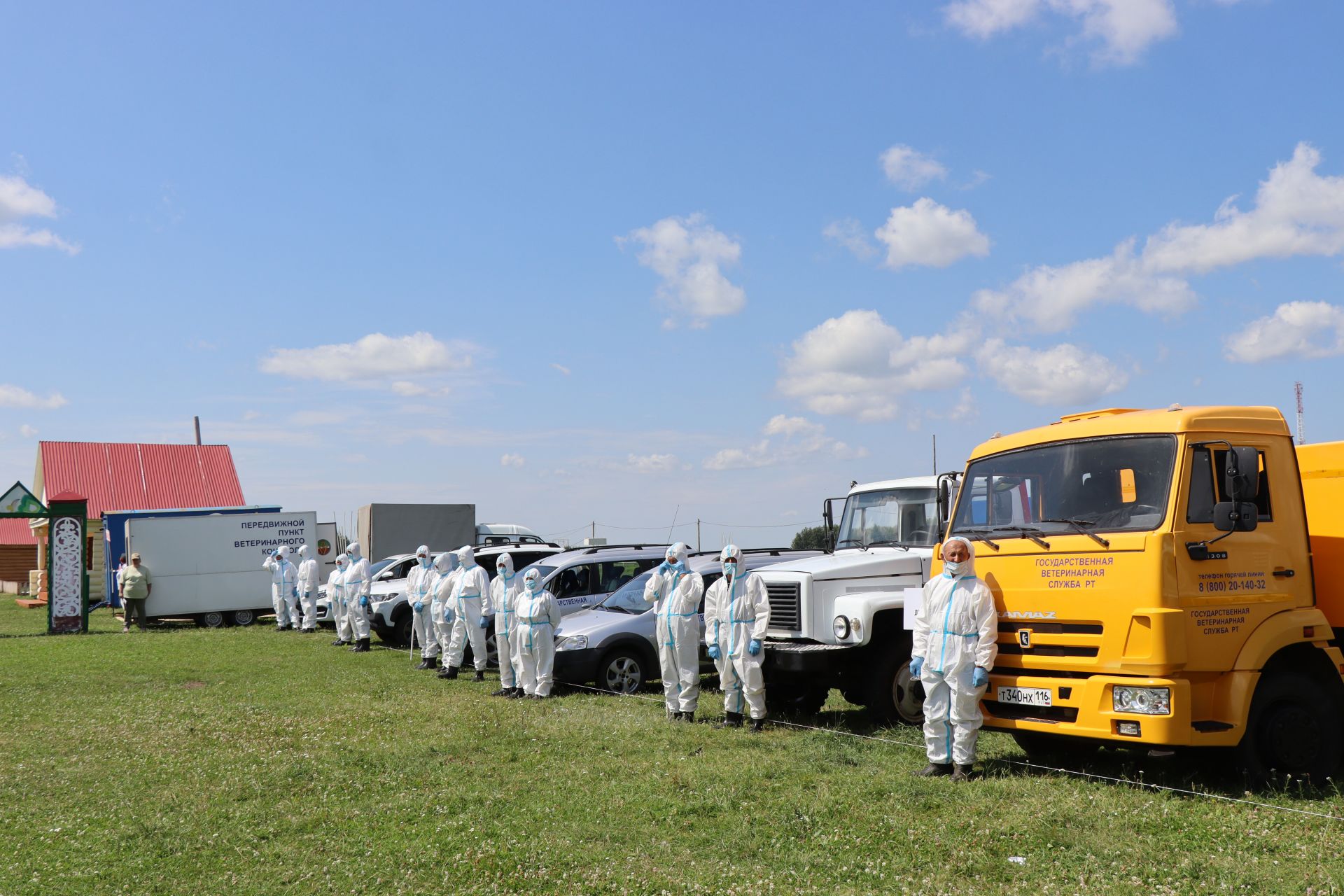 В Нурлате прошли Межрегиональные командно-штабные учения по ликвидации очага чумы мелких жвачных животных