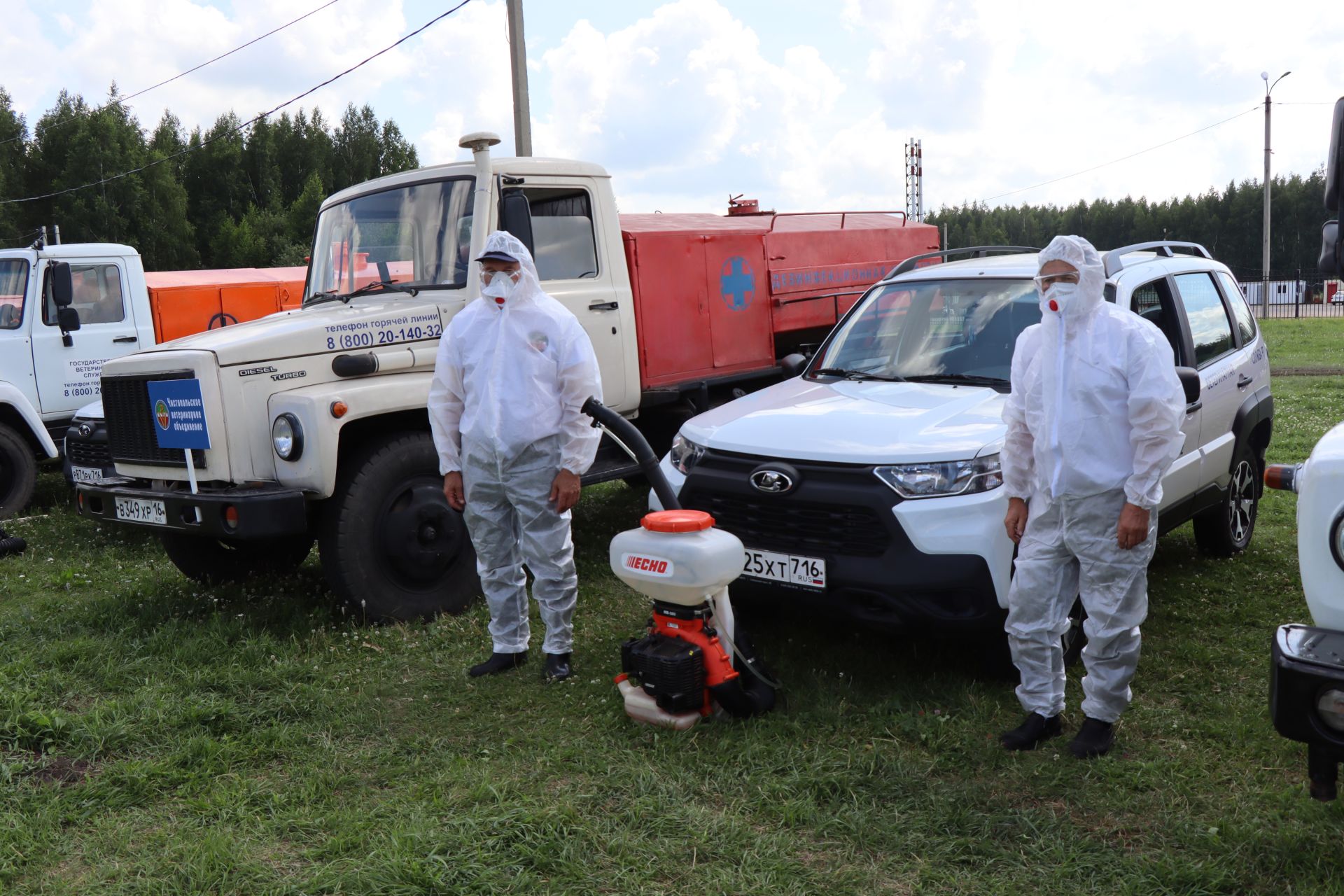 В Нурлате прошли Межрегиональные командно-штабные учения по ликвидации очага чумы мелких жвачных животных