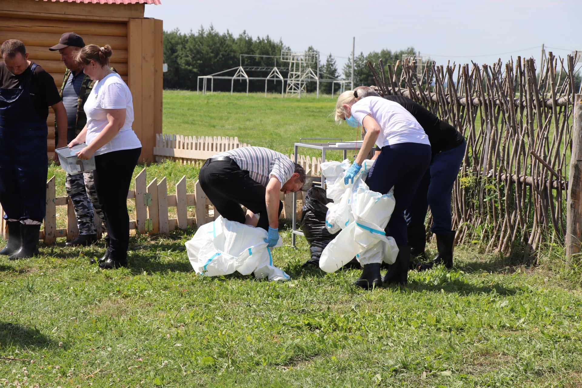 В Нурлате прошли Межрегиональные командно-штабные учения по ликвидации очага чумы мелких жвачных животных