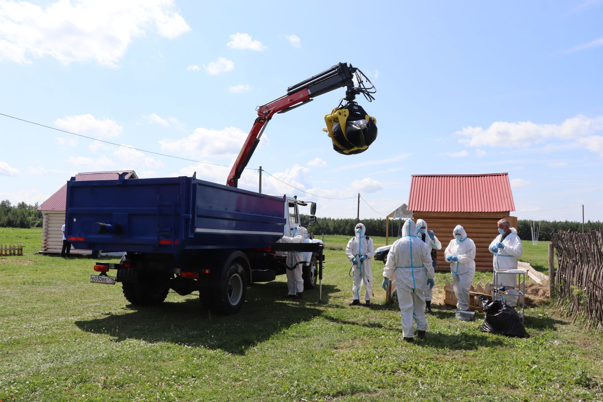 В Нурлате прошли Межрегиональные командно-штабные учения по ликвидации очага чумы мелких жвачных животных