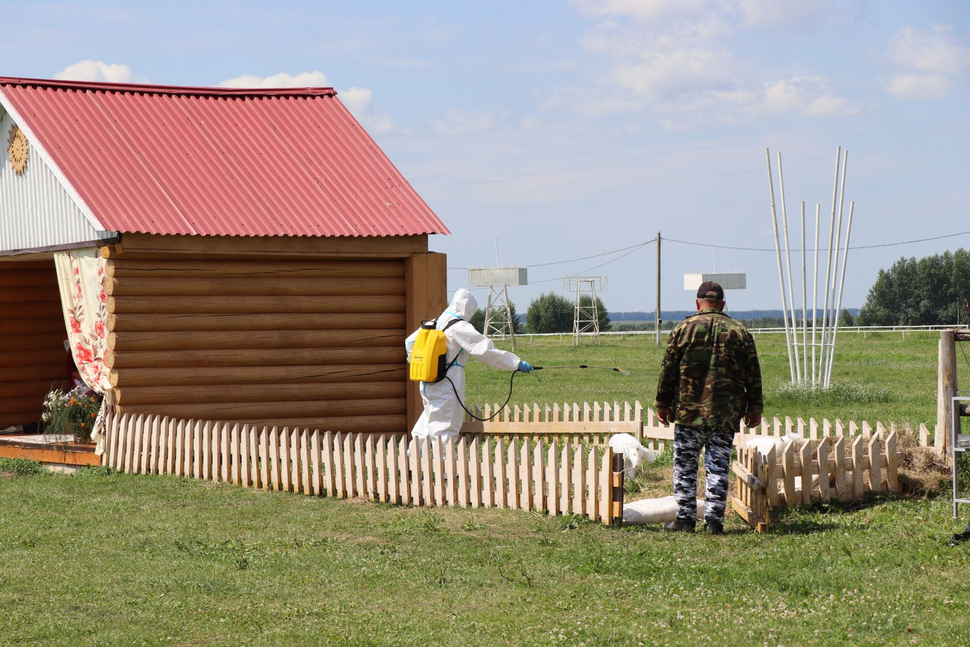 В Нурлате прошли Межрегиональные командно-штабные учения по ликвидации очага чумы мелких жвачных животных