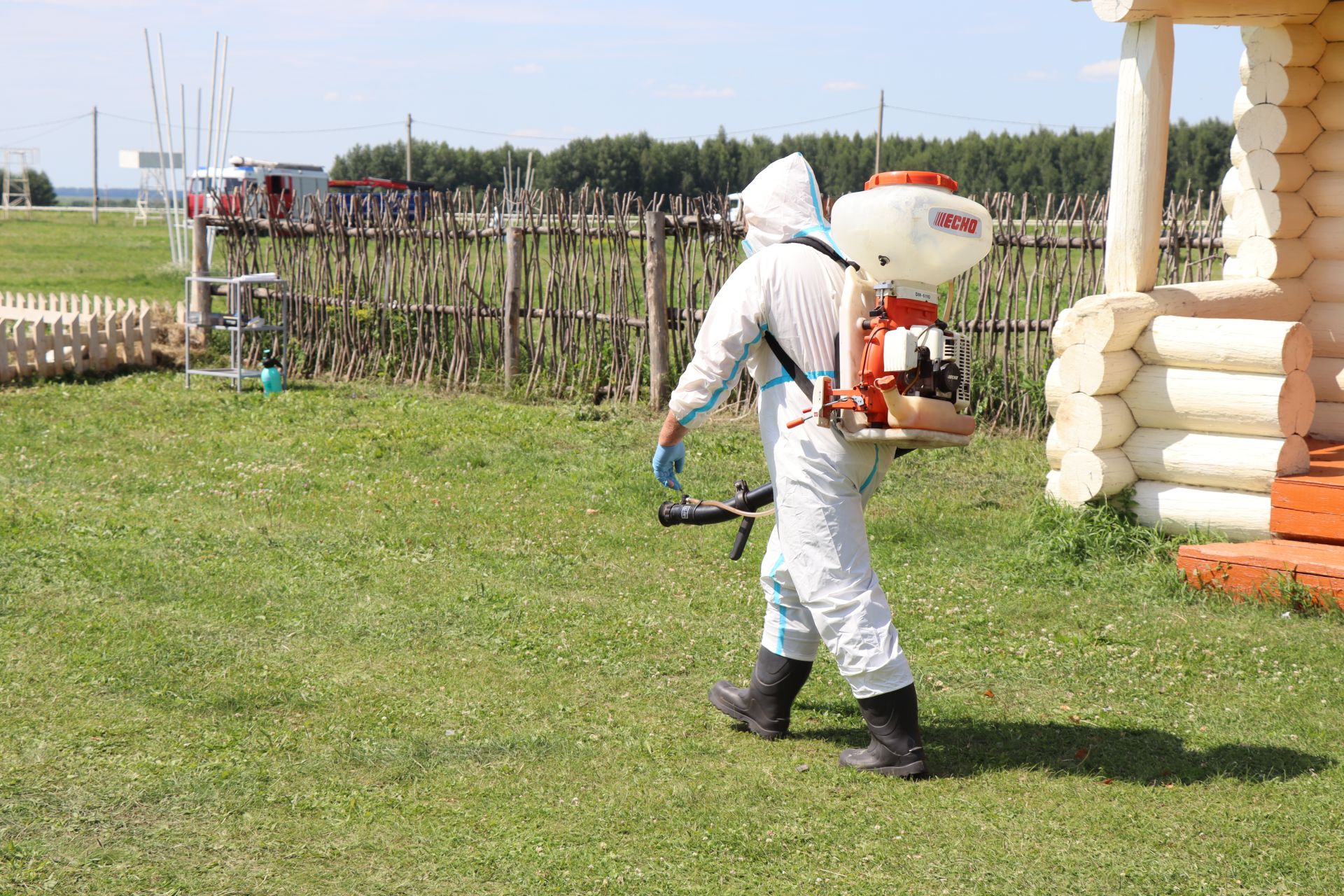 В Нурлате прошли Межрегиональные командно-штабные учения по ликвидации очага чумы мелких жвачных животных