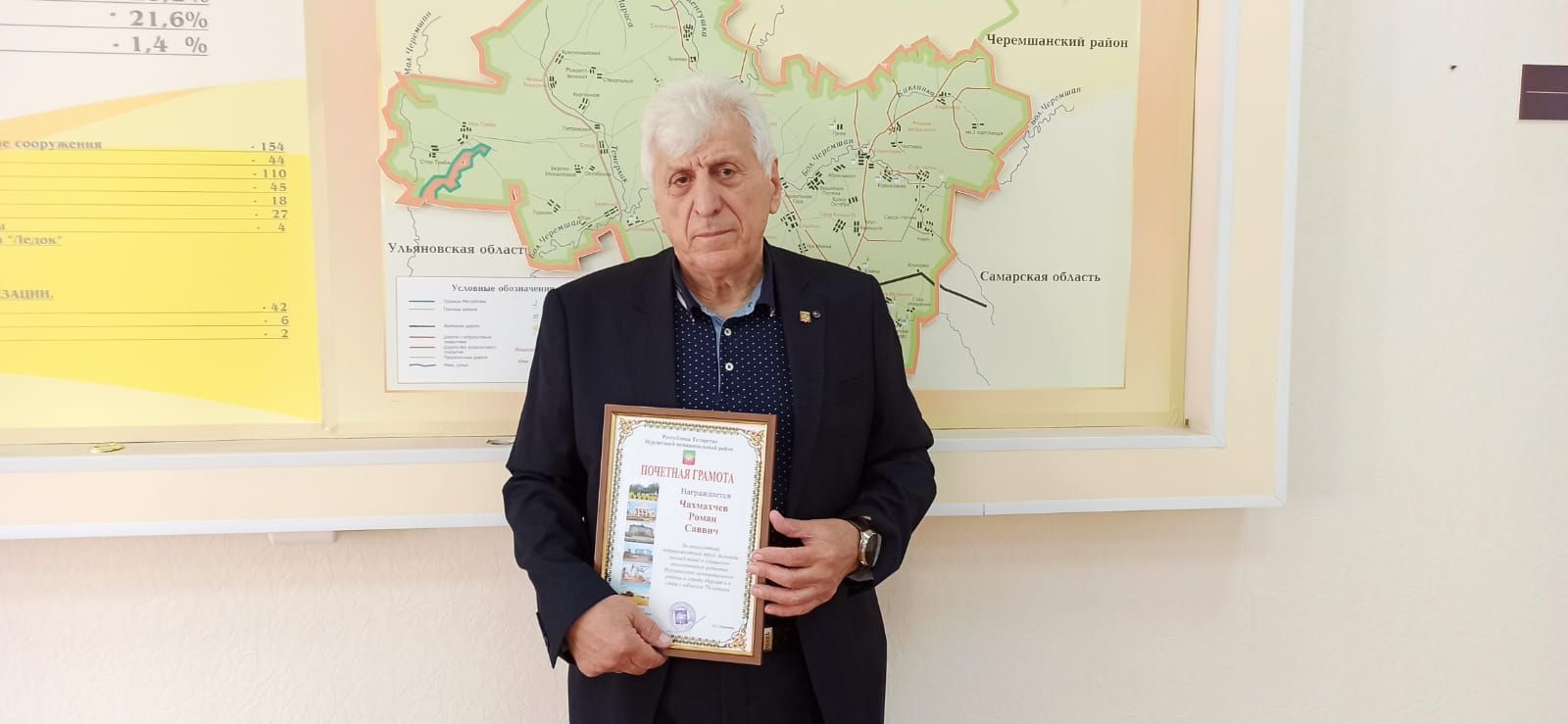 Роману Чахмахчеву присвоили звание «Почетный гражданин города Нурлат»