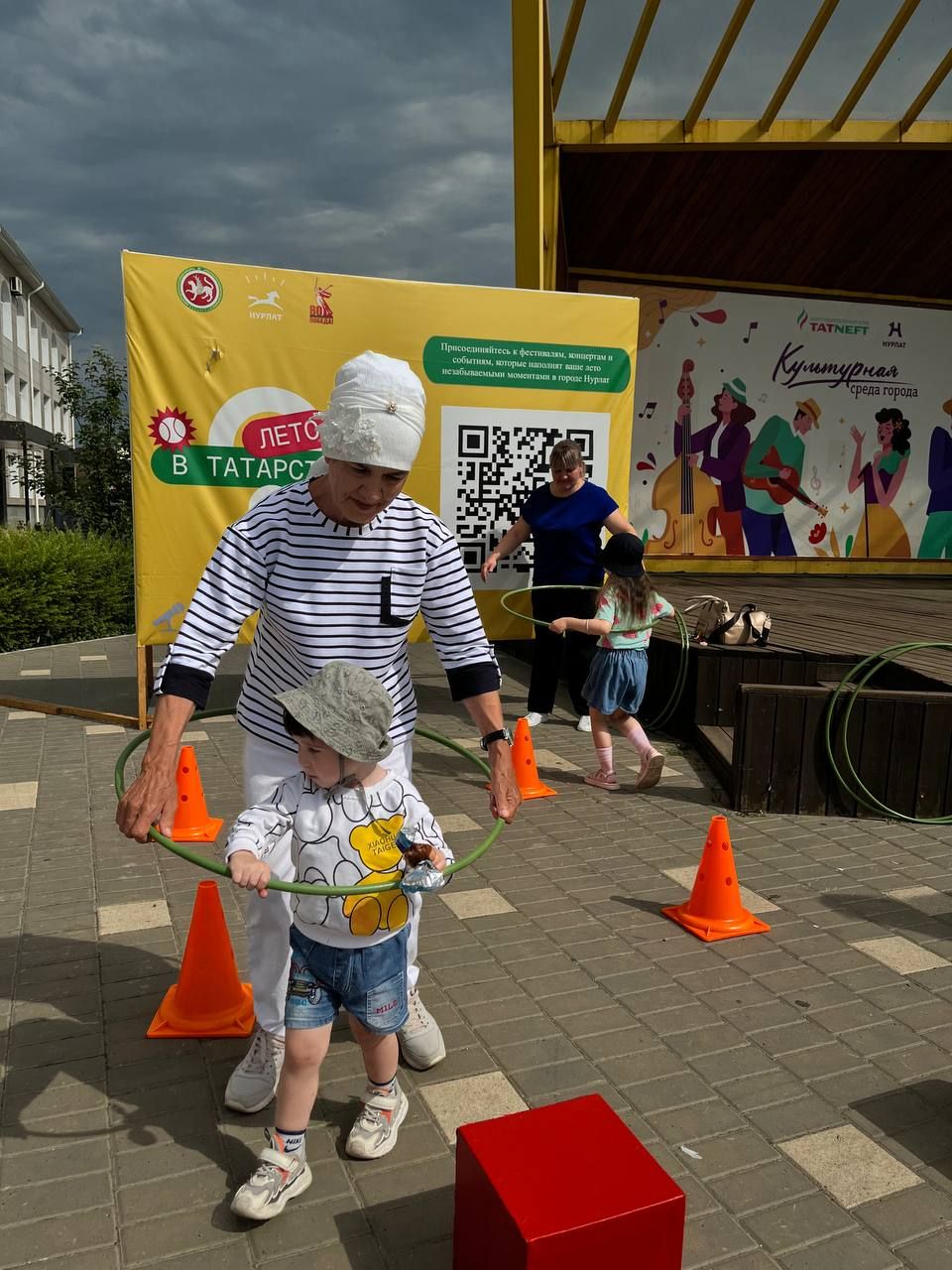 «Быстрее, выше, сильнее!» – спортивный праздник в сквере «Театральный» города Нурлат