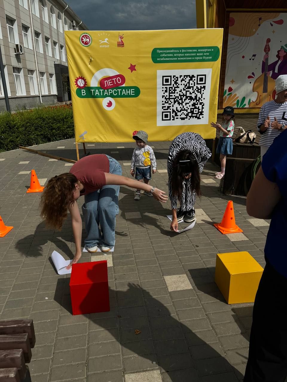 «Быстрее, выше, сильнее!» – спортивный праздник в сквере «Театральный» города Нурлат