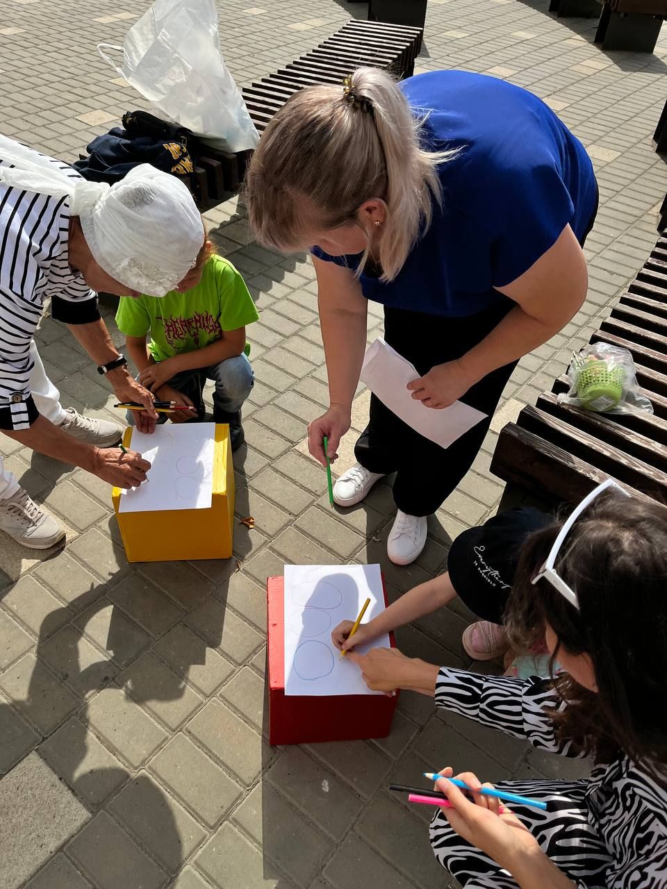 «Быстрее, выше, сильнее!» – спортивный праздник в сквере «Театральный» города Нурлат