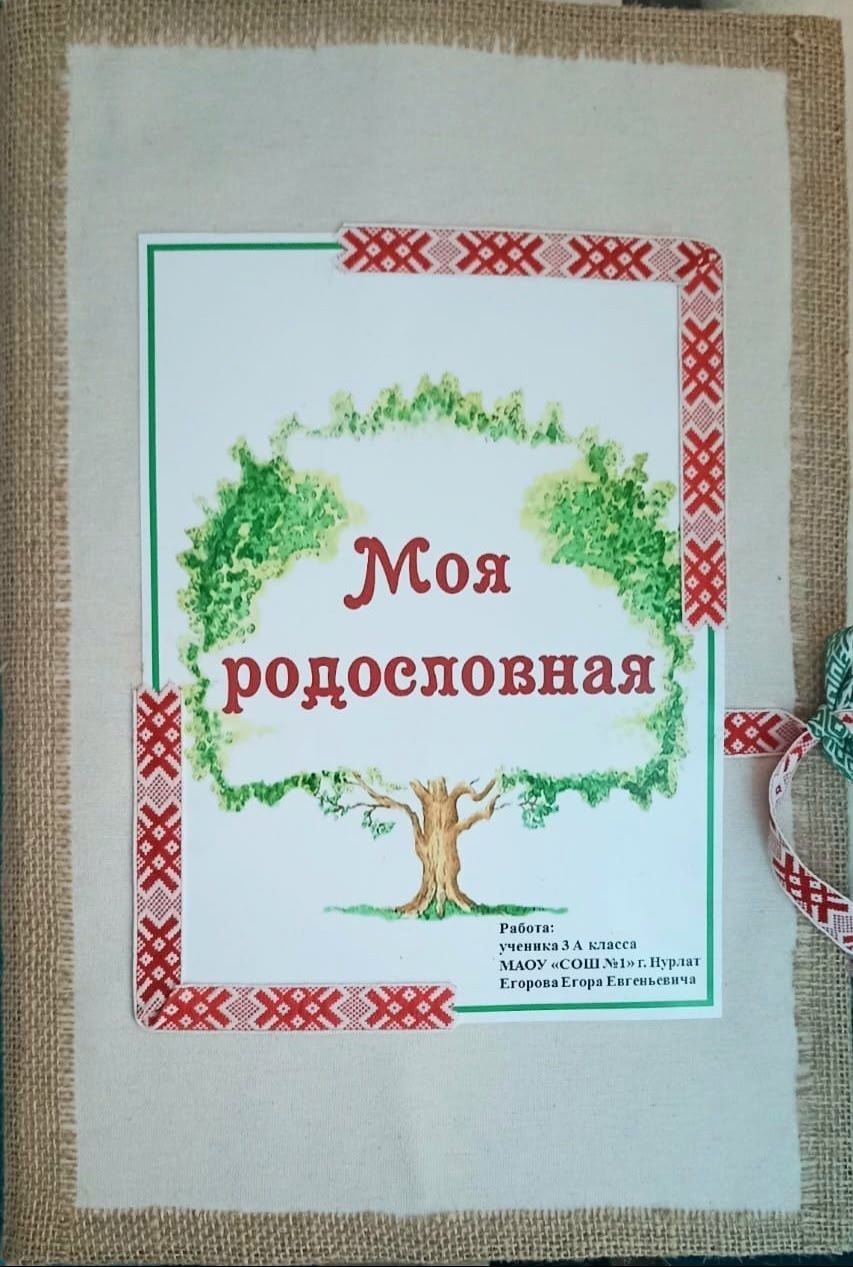 Нурлатский школьник победил в республиканском конкурсе «Моя родословная»