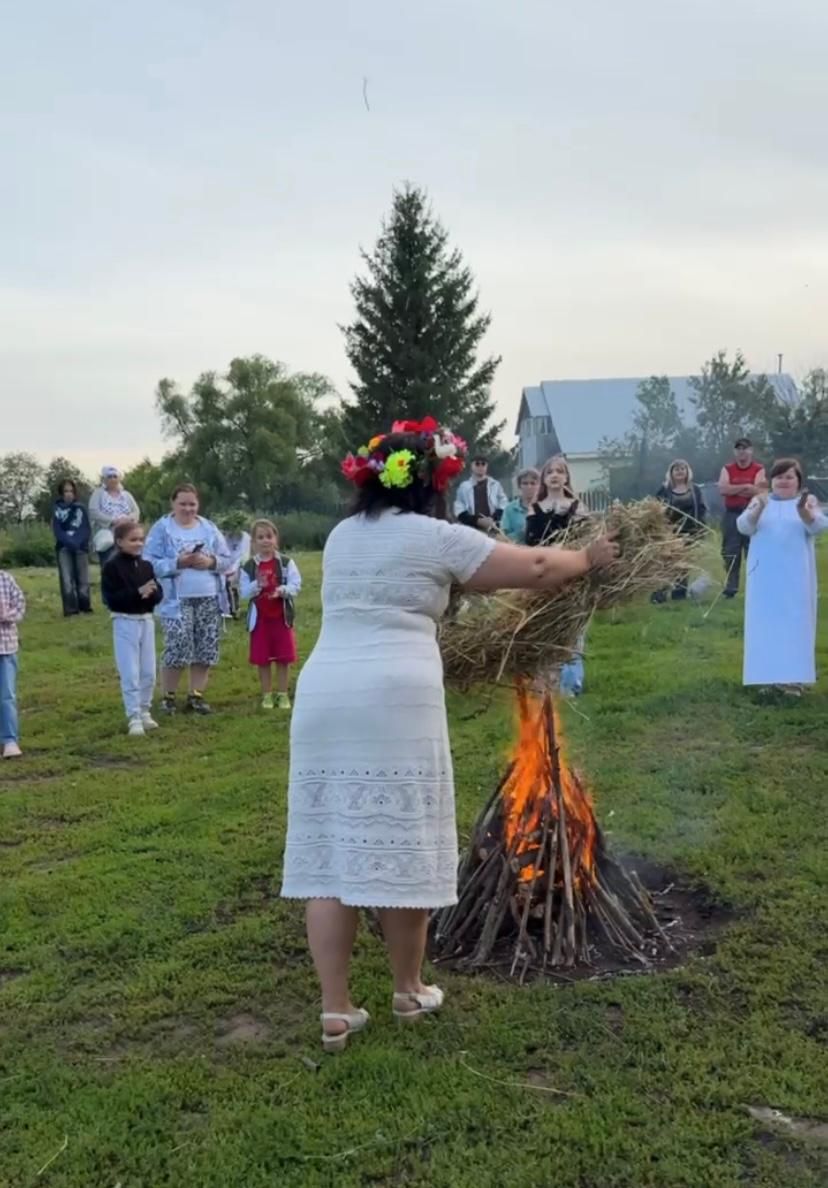 В селе Мамыково Нурлатского района ярко отметили праздник Ивана Купала