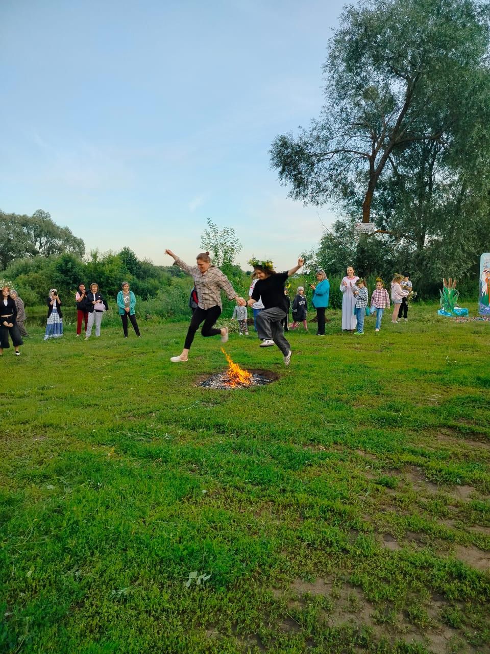В селе Мамыково Нурлатского района ярко отметили праздник Ивана Купала