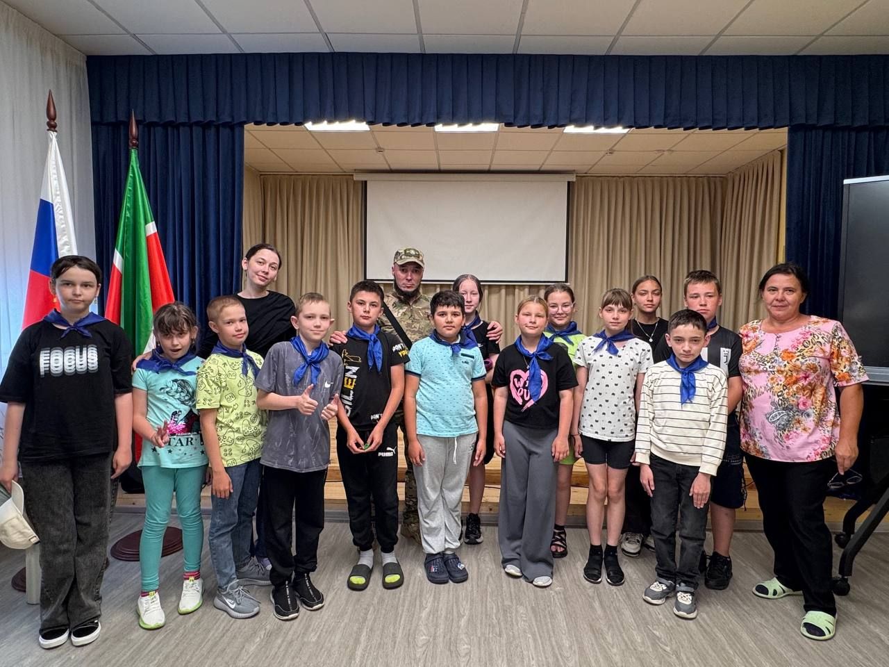 Урок Мужества в Нурлате: встреча с героем-танкистом