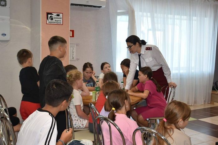 «Санпросвет» в «Вишнёвой поляне»: нурлатским детям рассказали о здоровье и гигиене