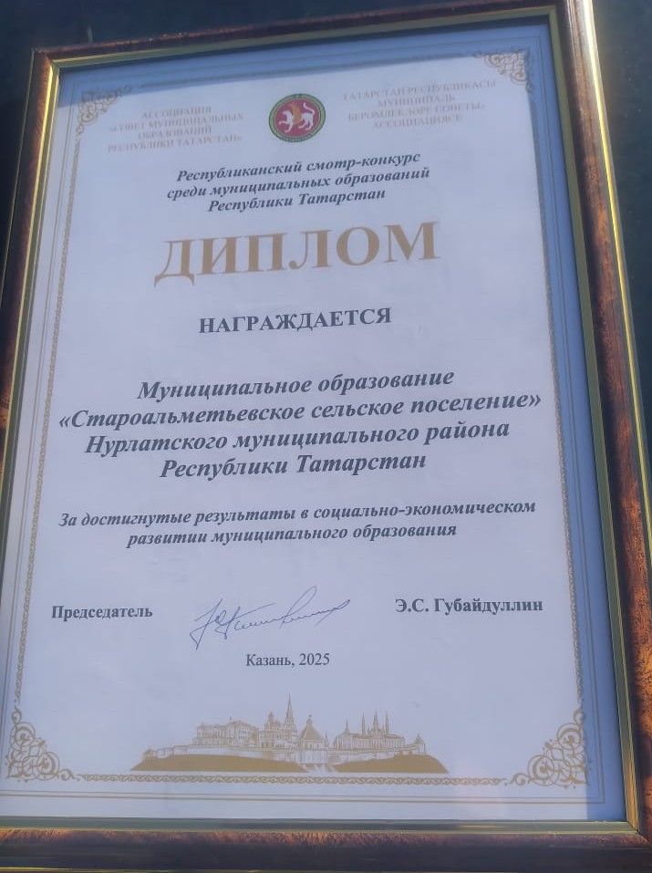 Два сельских поселения Нурлатского района стали победителями республиканского конкурса