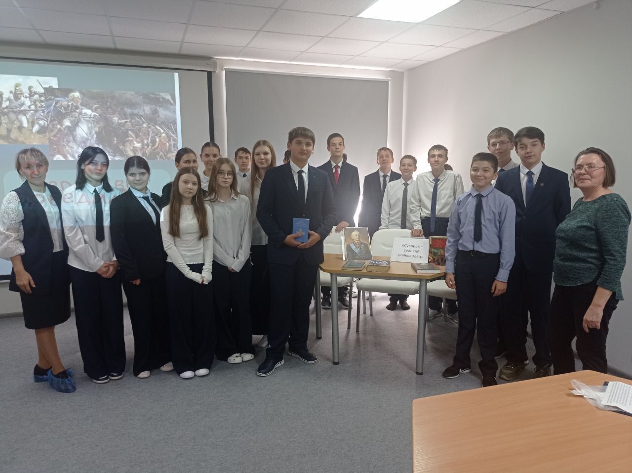 В Нурлате молодежи рассказали о подвиге Суворова в Альпах