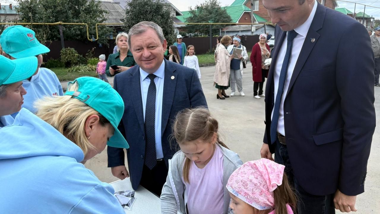 В Нурлате торжественно открыли новый двор по республиканской программе «Наш двор»