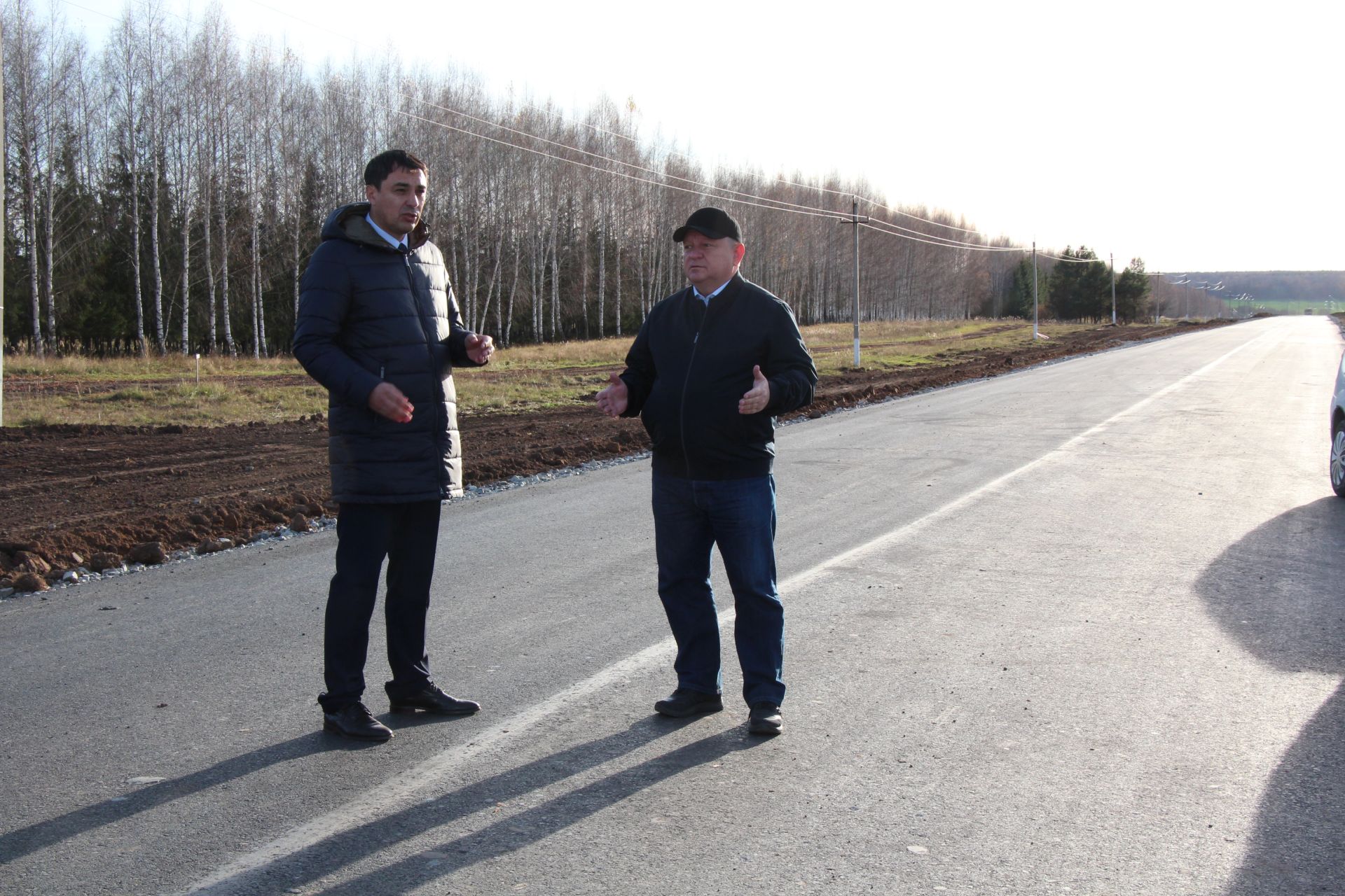 Жители отдаленных поселков дождались новой дороги