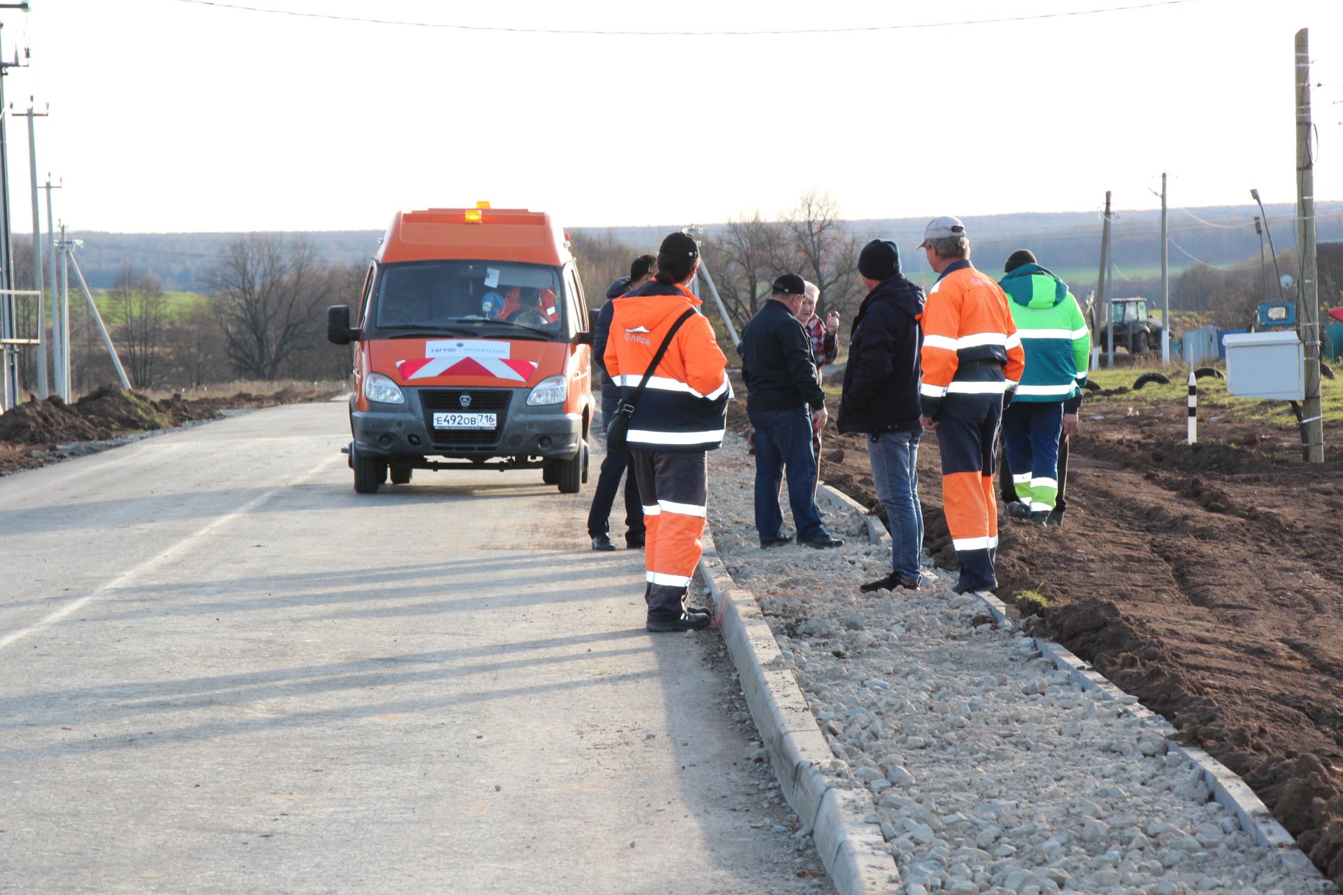Жители отдаленных поселков дождались новой дороги
