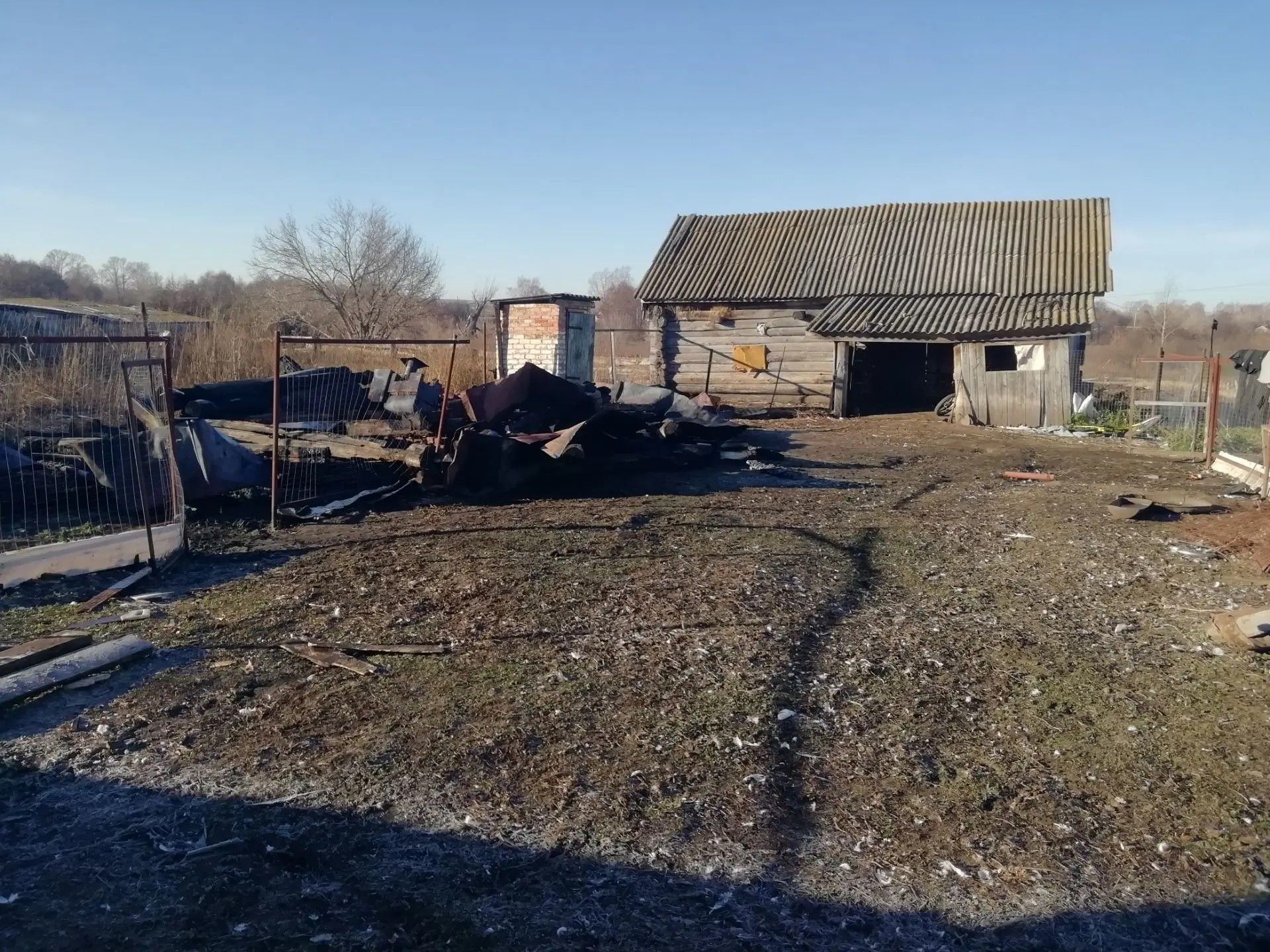 В ночь с субботы на воскресенье в Новом Альметьеве случился пожар
