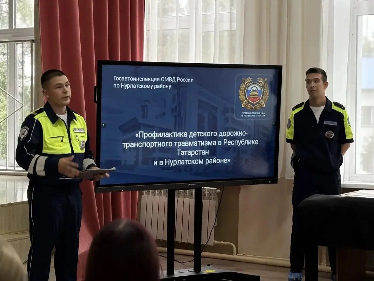 В школах Нурлатского района прошли собрания с участием инспекторов ГИБДД