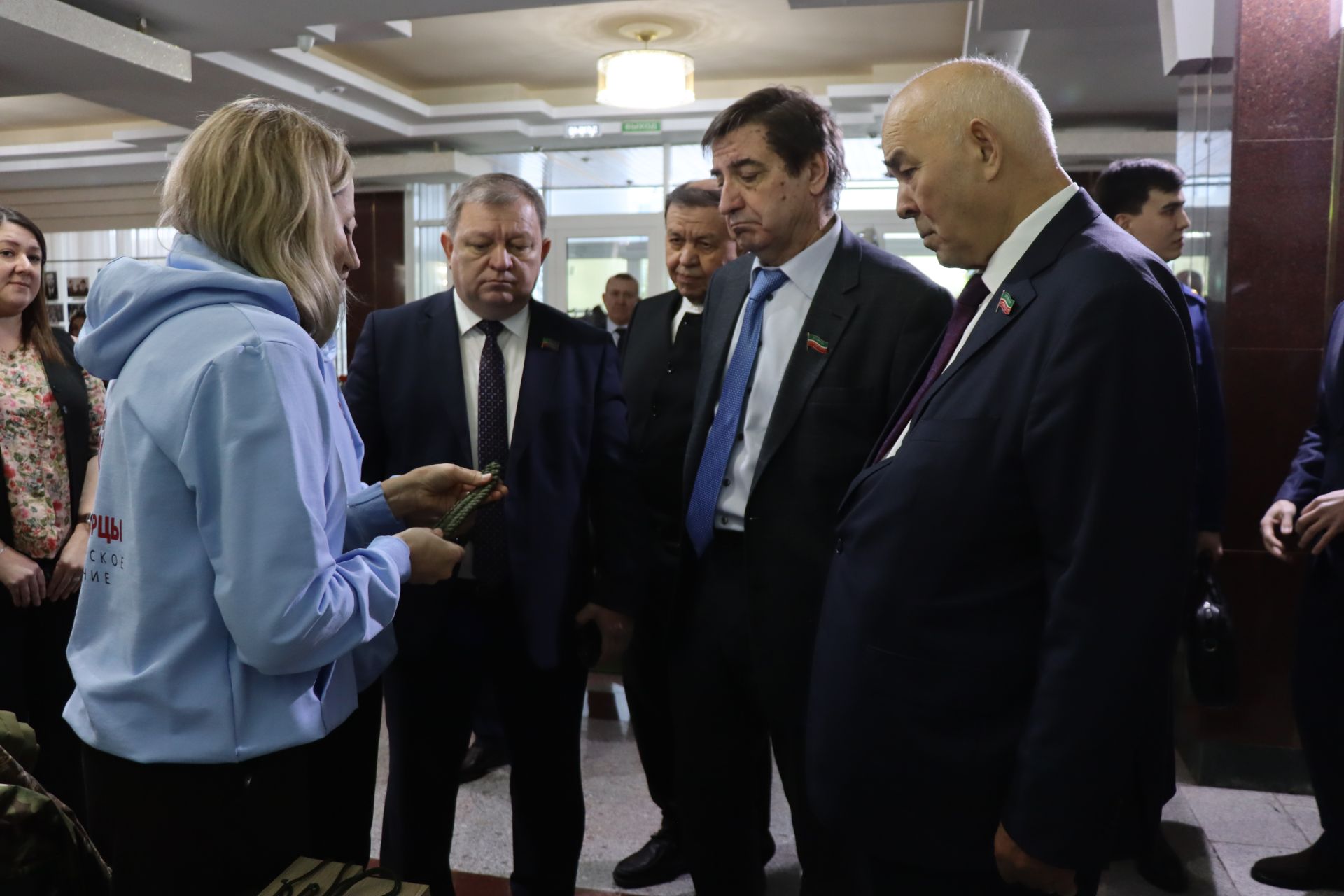 К итоговой сессии Совета района нурлатцы развернули масштабную выставку, посвященную достижениям района