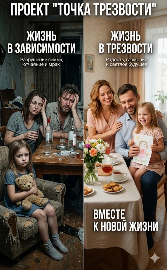 Проект «Точка трезвости»: как в Нурлате помогают родителям вернуть детей из приютов