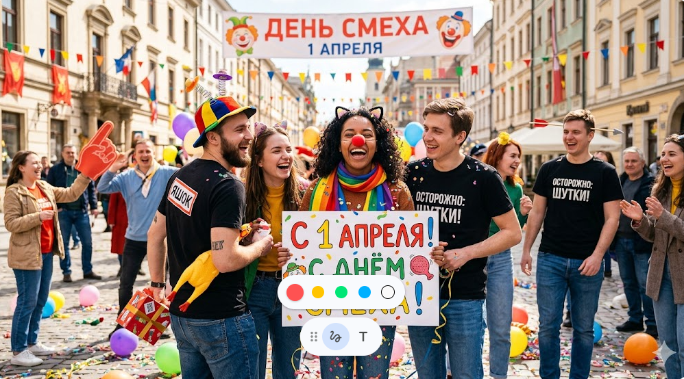 Календарь праздников на 1 апреля 2026 года