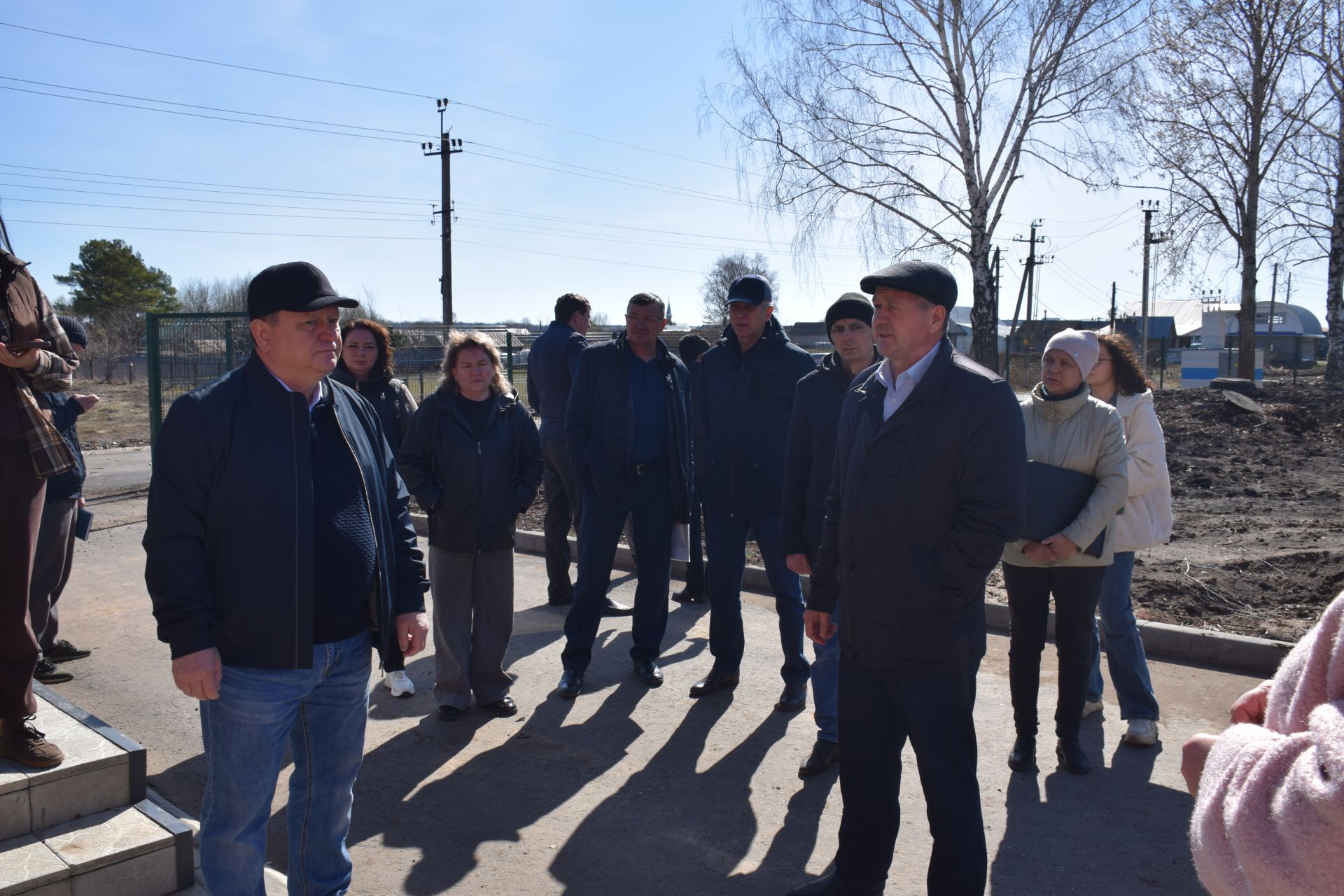 Дамир Ишкинеев рабочую планерку провел в лагере