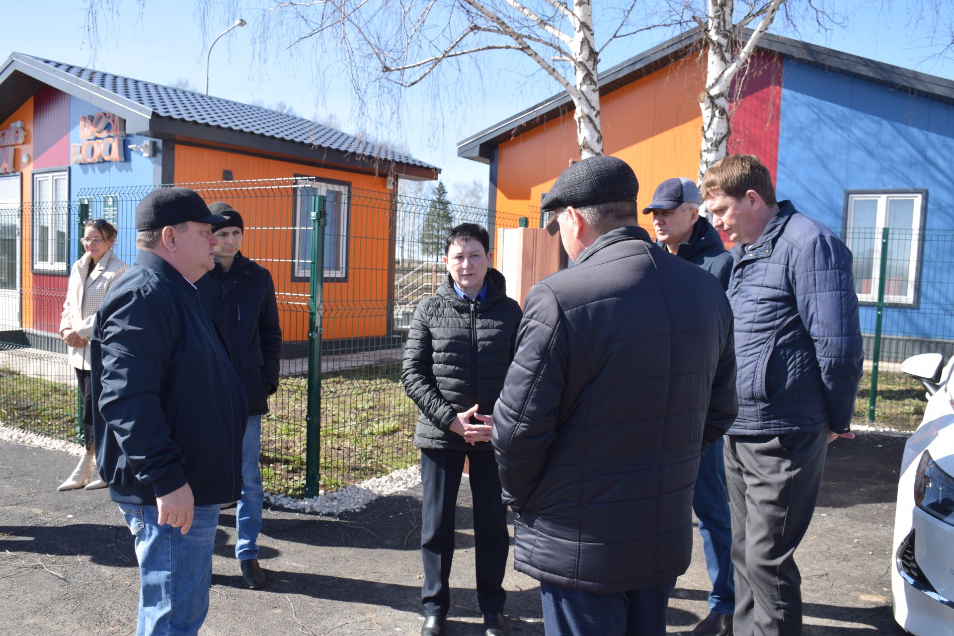 Дамир Ишкинеев рабочую планерку провел в лагере