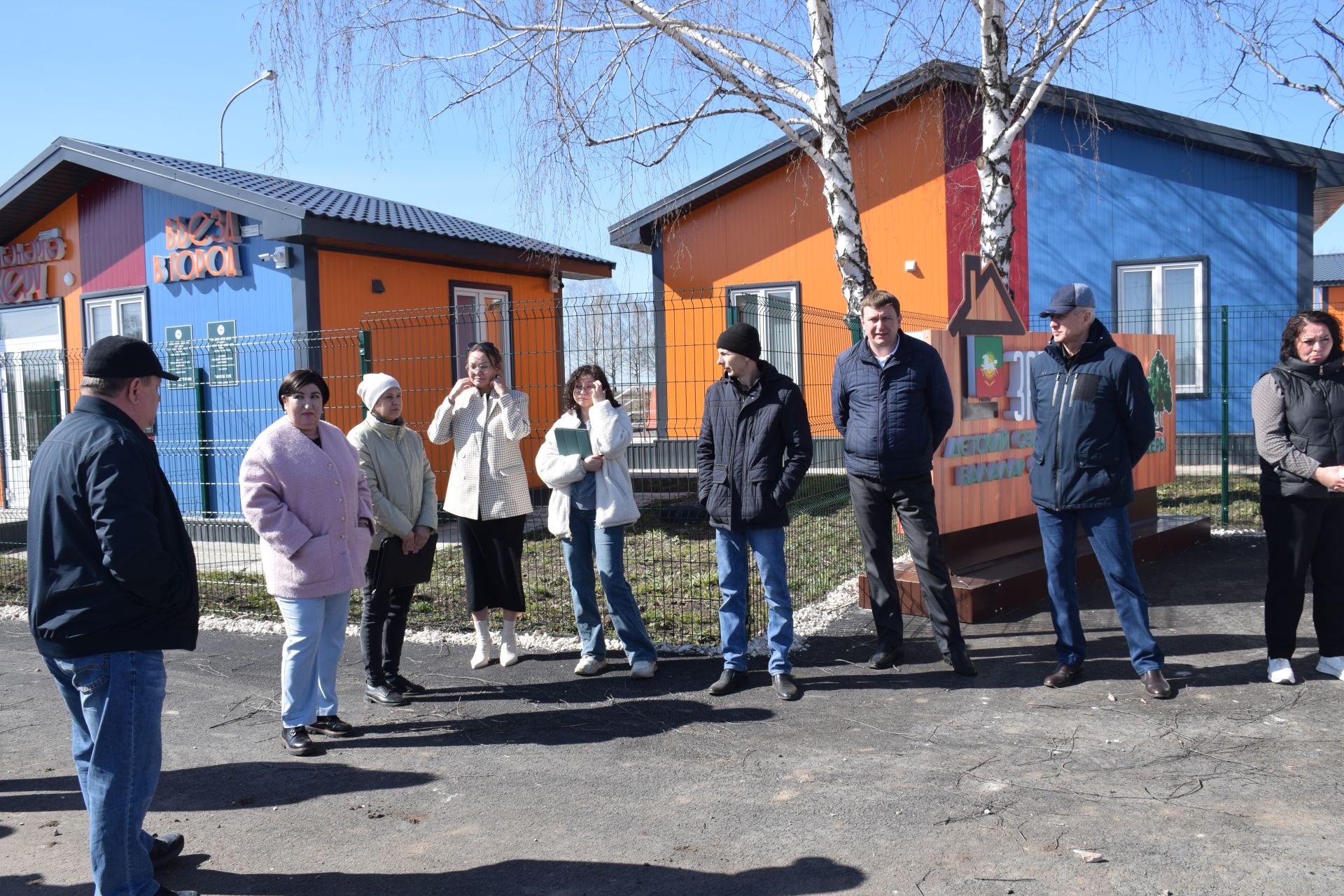 Дамир Ишкинеев рабочую планерку провел в лагере