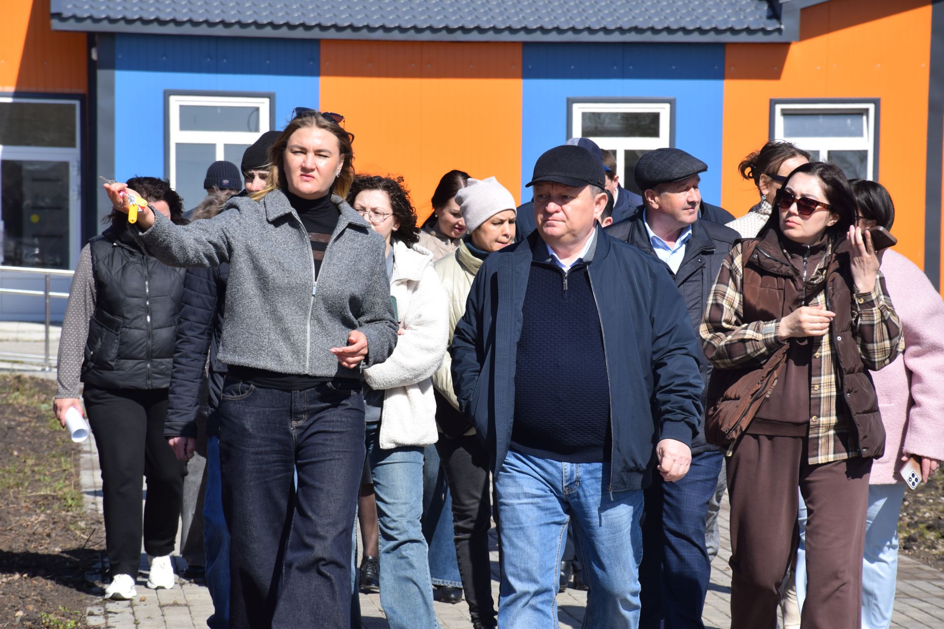 Дамир Ишкинеев рабочую планерку провел в лагере