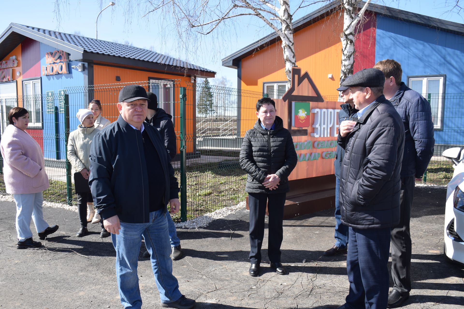 Дамир Ишкинеев рабочую планерку провел в лагере