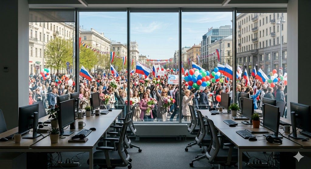 Майские праздники 2026 года принесут россиянам 12 выходных