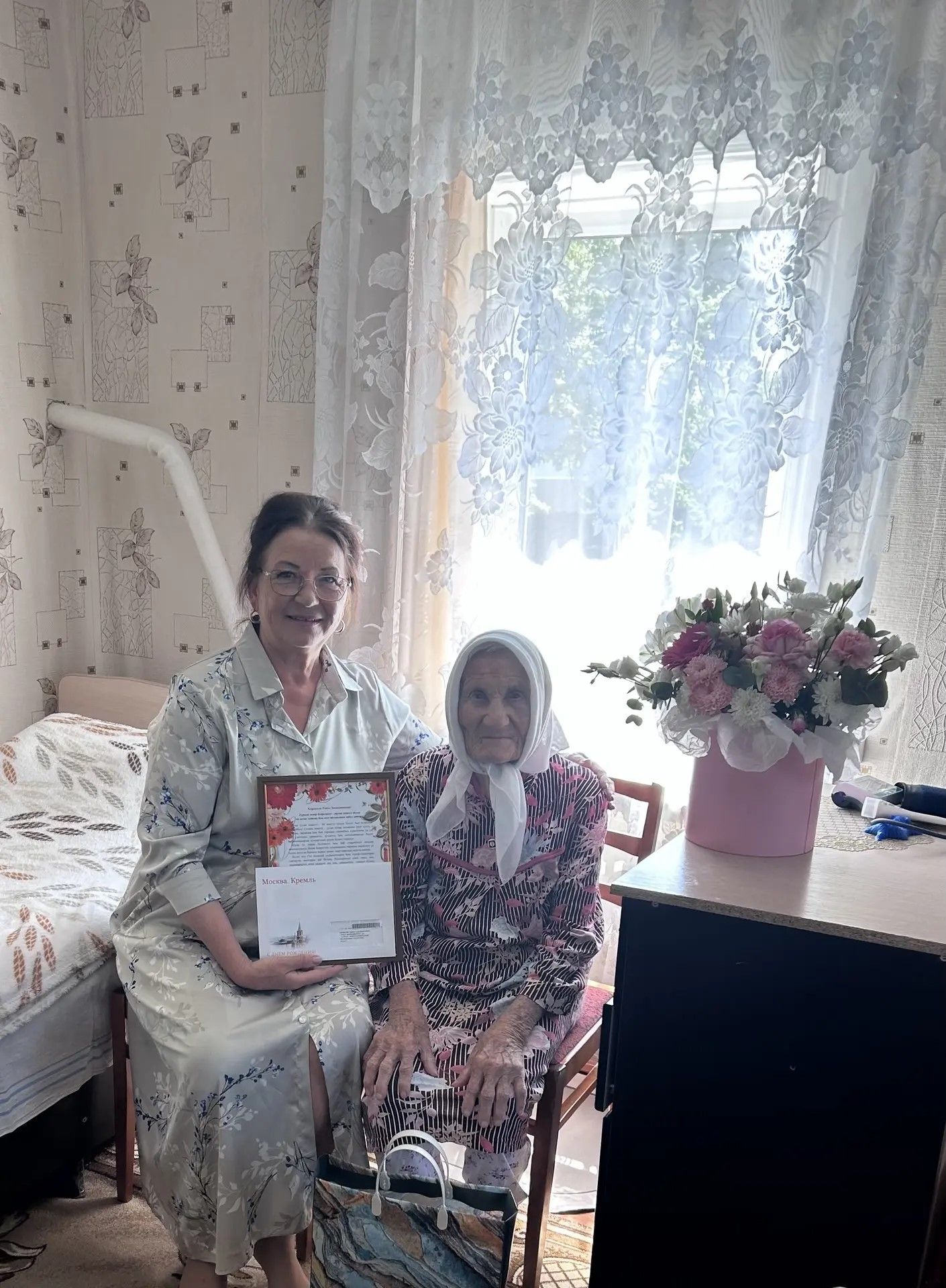 В Нурлате 96-летие отмечает труженица тыла Раиса Закизяновна Киямова