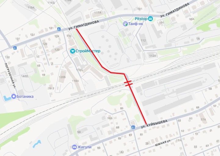 Ремонт ж/д переезда в Нурлате с 1 по 8 июня 2026 года: перекрытие движения и схемы объезда