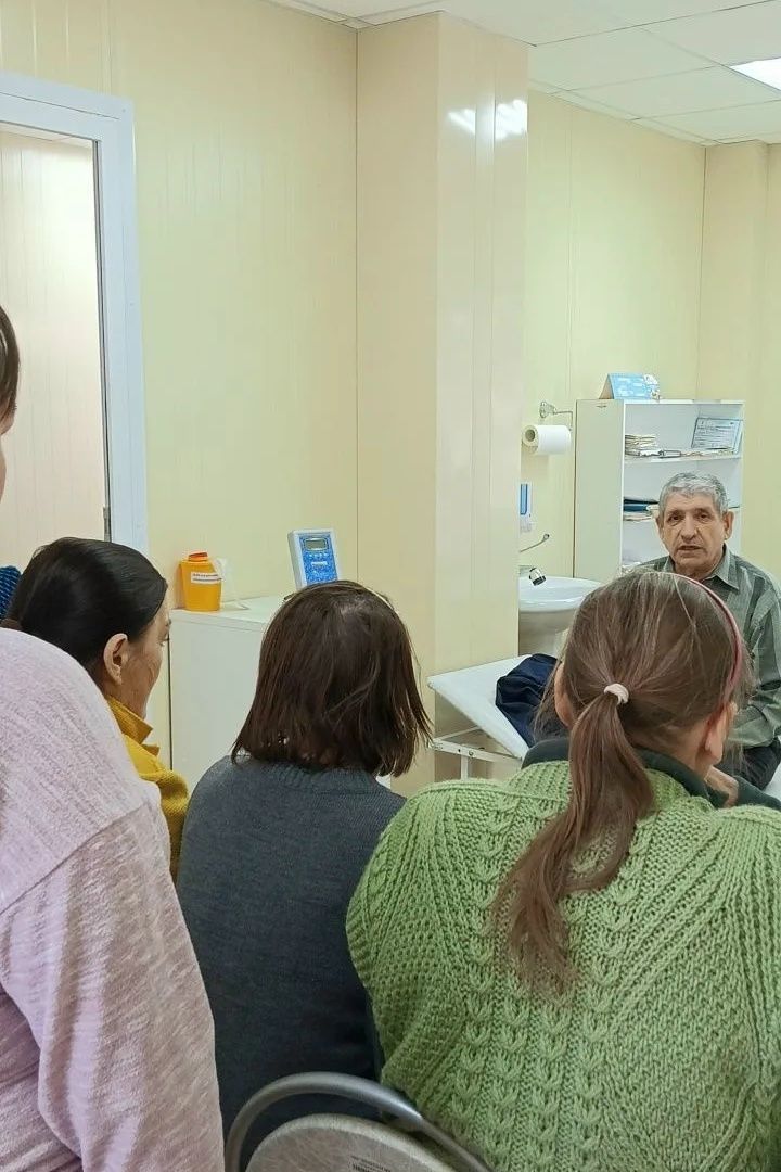 В ФАПе Аксумлы прошла лекция о секретах активного долголетия