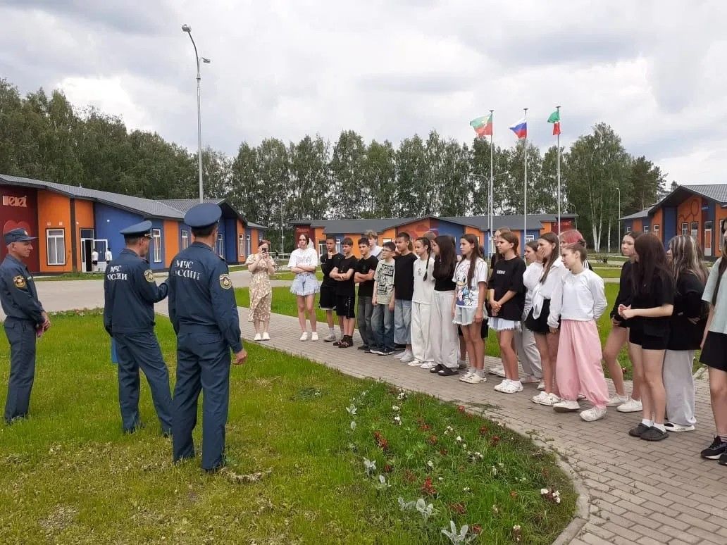 В лагере «Заречный» прошли профилактические беседы по безопасности