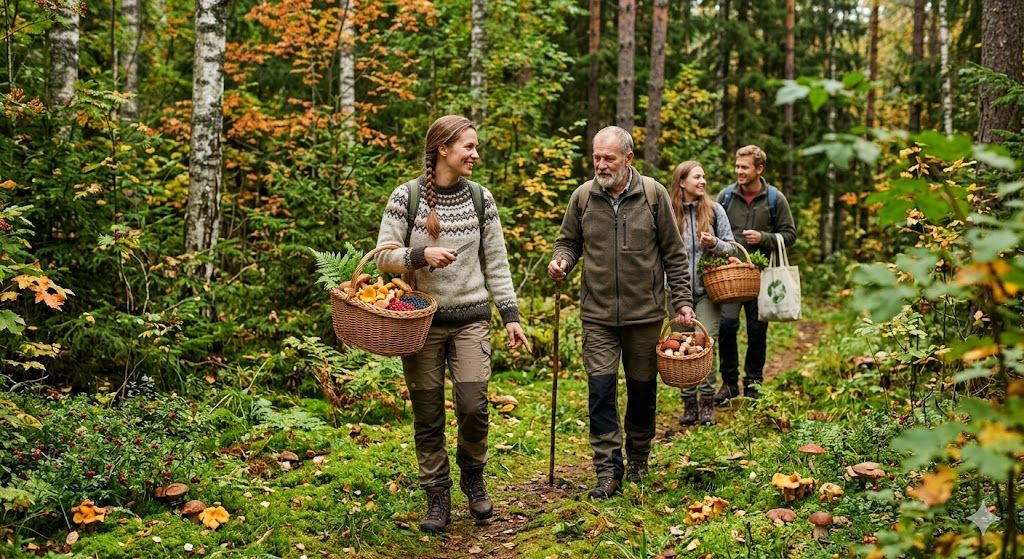 Как безопасно сходить в лес за ягодами и грибами: полный гайд по выживанию и сбору урожая