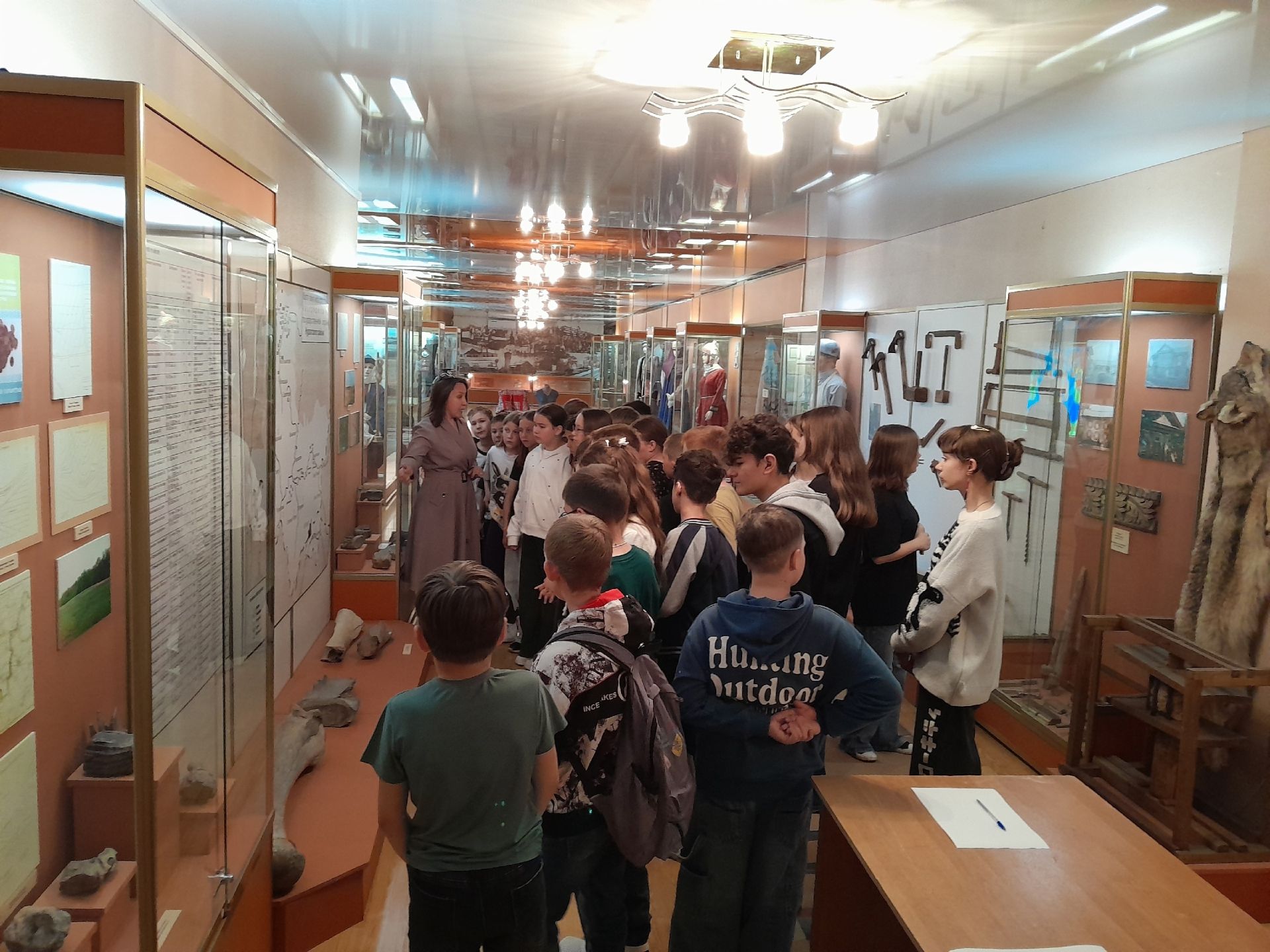 Юные нурлатцы прошли квест «В поисках знаний» в музее Закамья