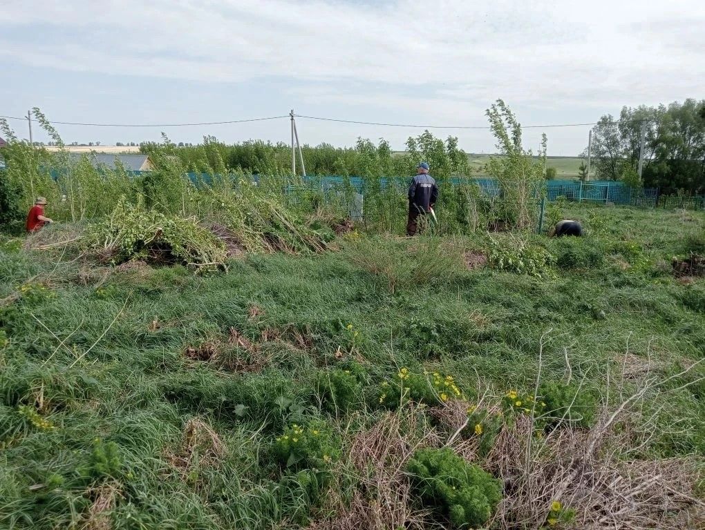 Летний субботник в Нурлате: в Верхнем Нурлате привели в порядок кладбище