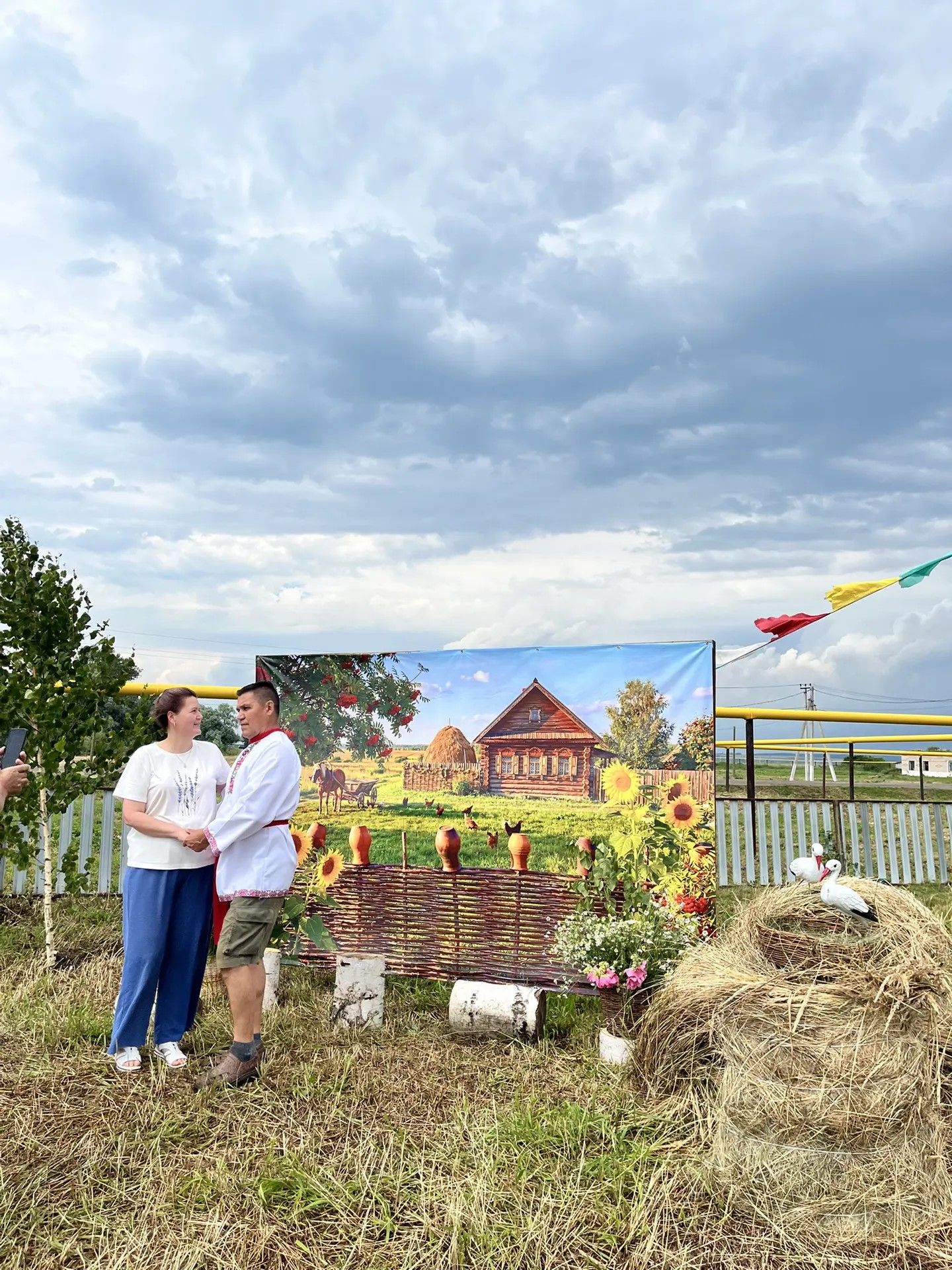 В селе Якушкино организовали праздник Уяв: хоровод, конкурсы и море угощений